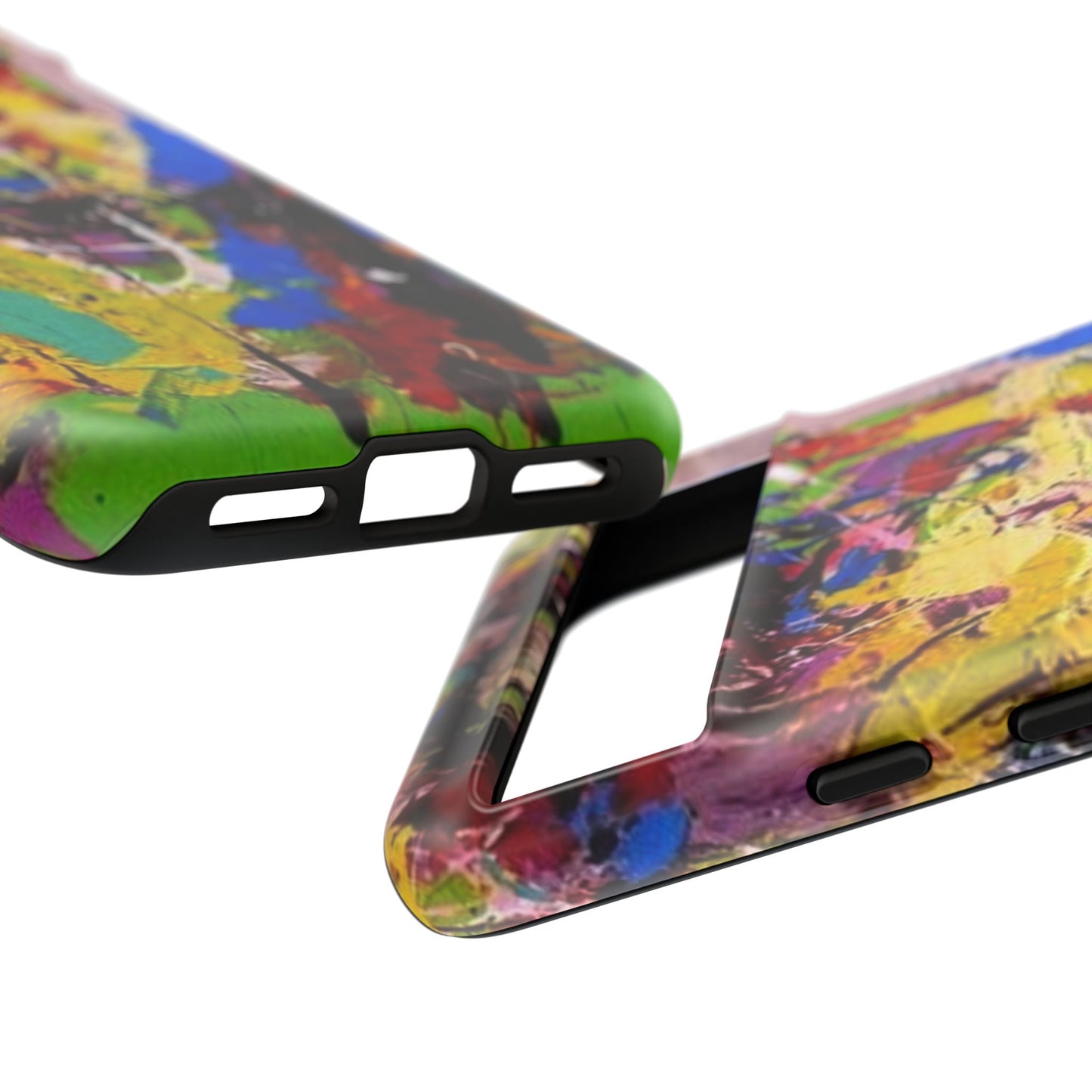 Vibrant Abstract Phone Case - Tough Cases for Bold Individuals