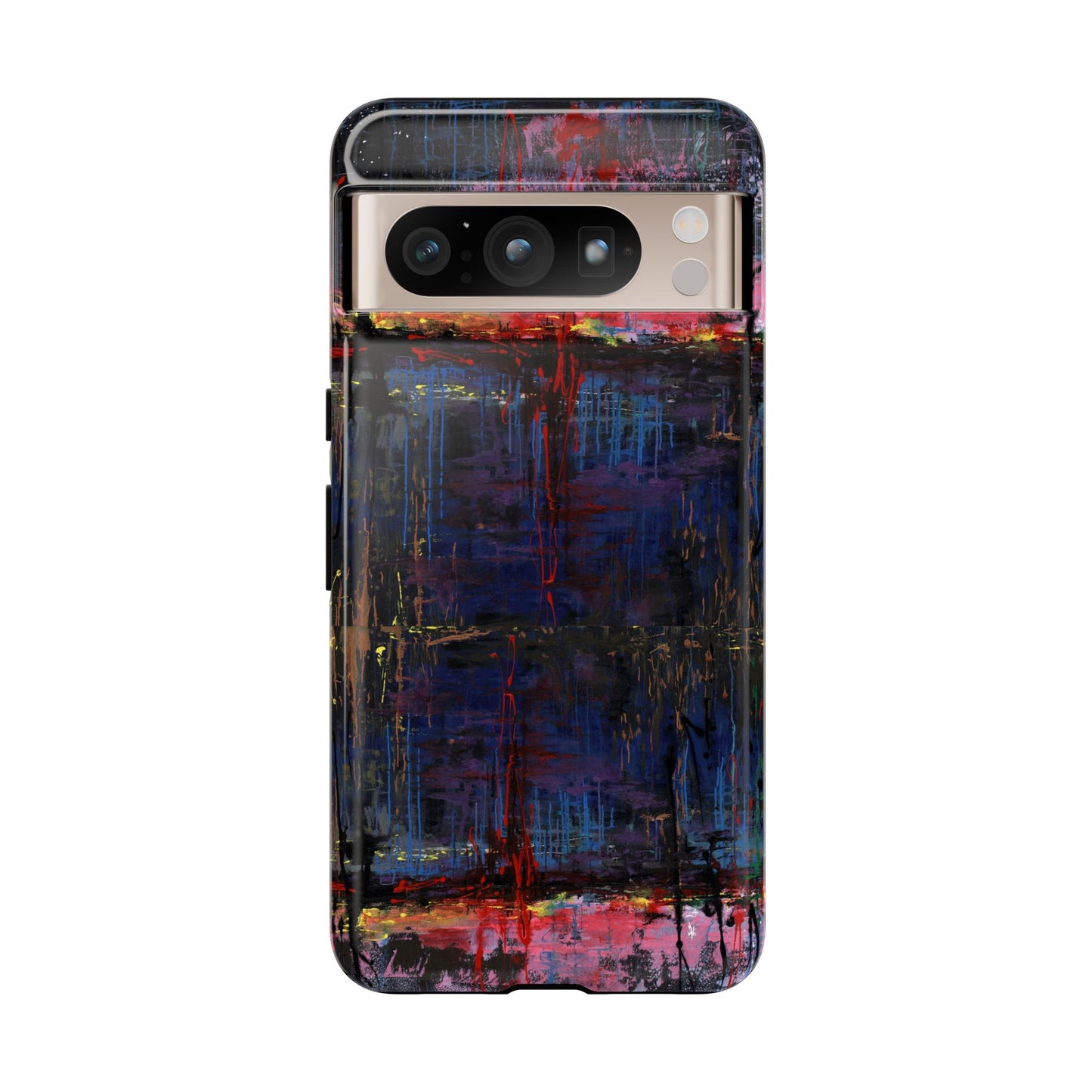 Artistic Tough Cases - Colorful Abstract Phone Case for Creative Souls- Illumination Image