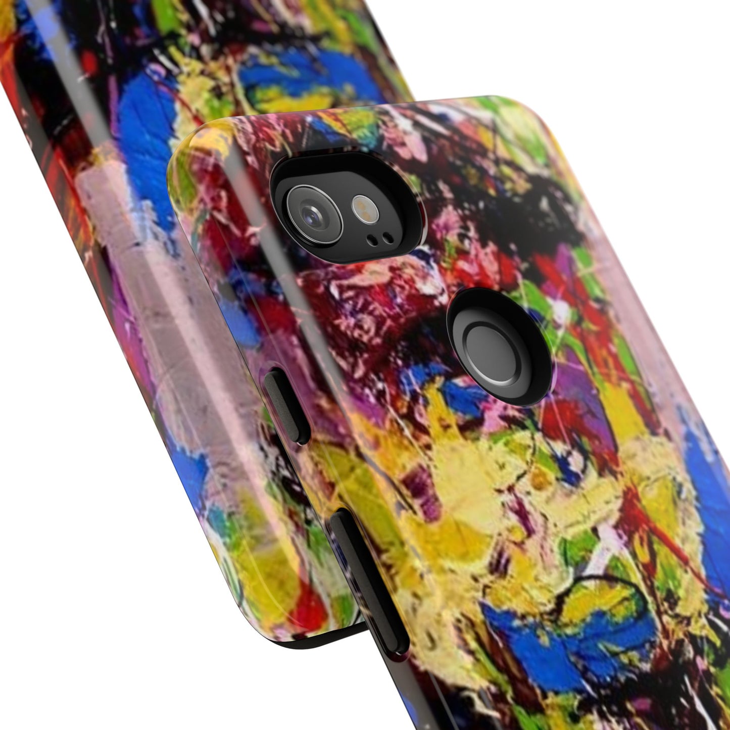 Vibrant Abstract Phone Case - Tough Cases for Bold Individuals