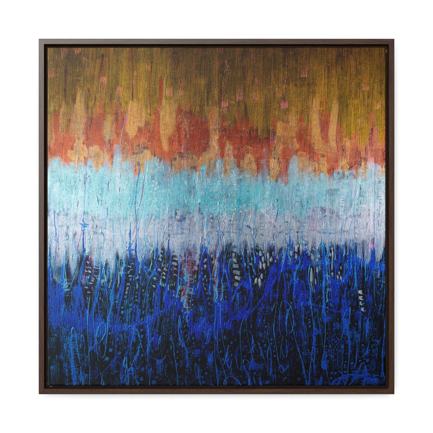 Wonders of Fall - Framed Canvas Print