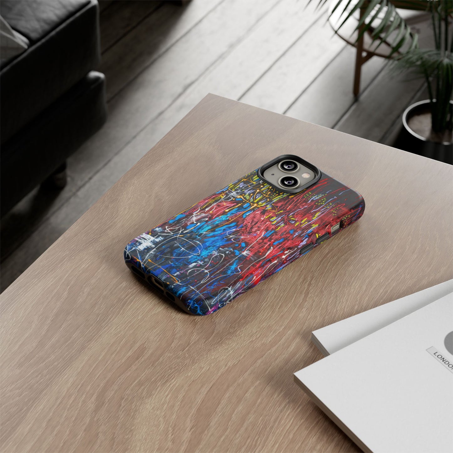 Vibrant Tough Case-Passion of Life Image- Artistic Phone Cover for Bold Personalities