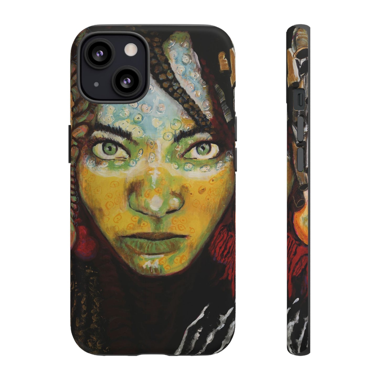 Artistic Tough Case - Unique Design for Bold Personalities- From Africa to America the Sisters Image