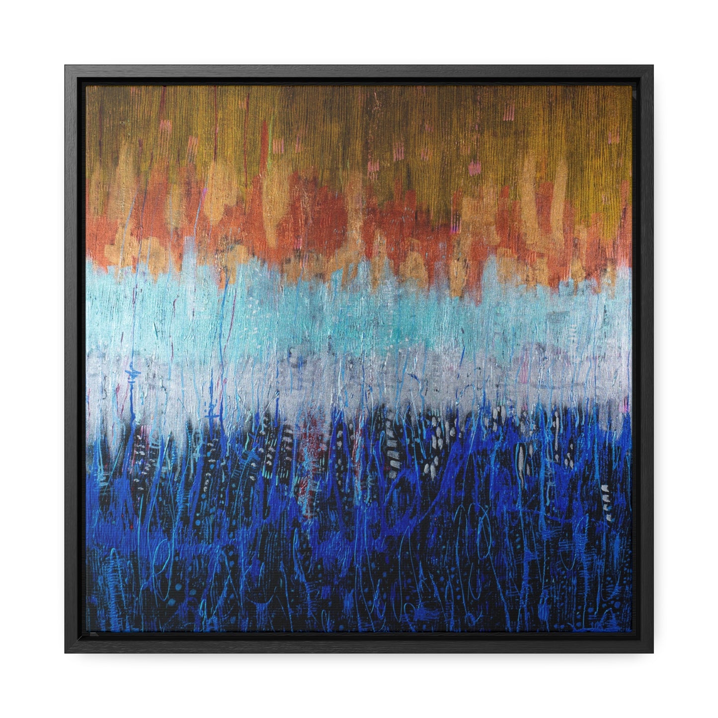 Wonders of Fall - Framed Canvas Print