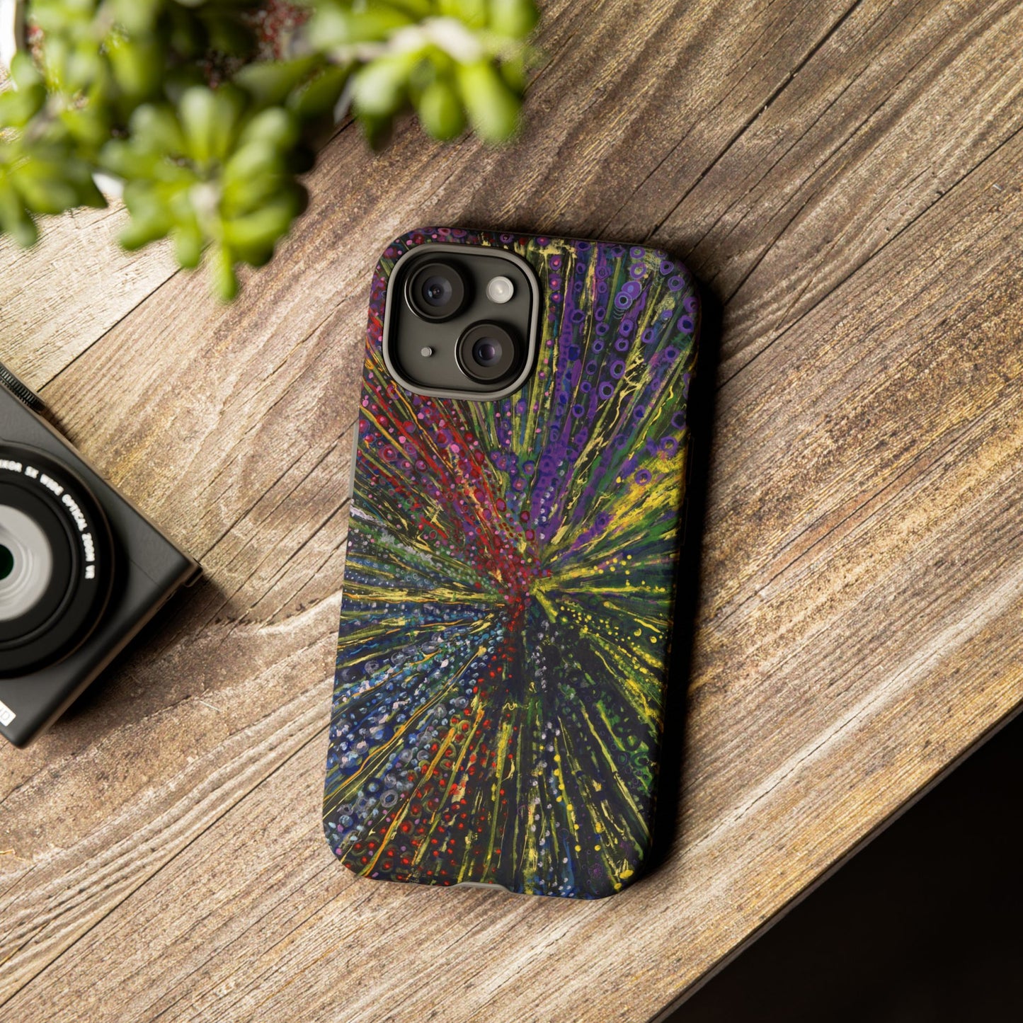 Stylish Abstract Phone Case for Trendsetters - The Last Dance Image