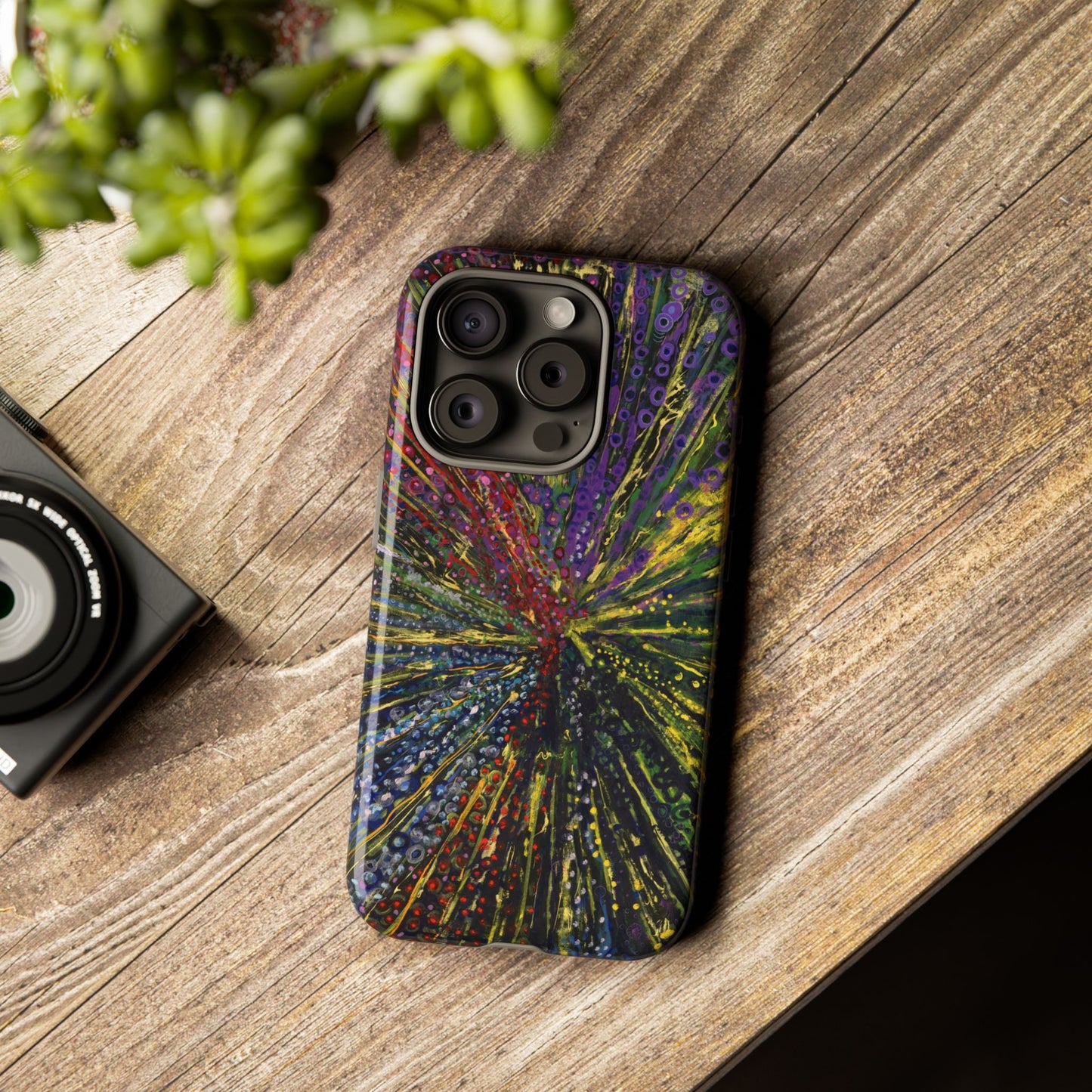 Stylish Abstract Phone Case for Trendsetters - The Last Dance Image