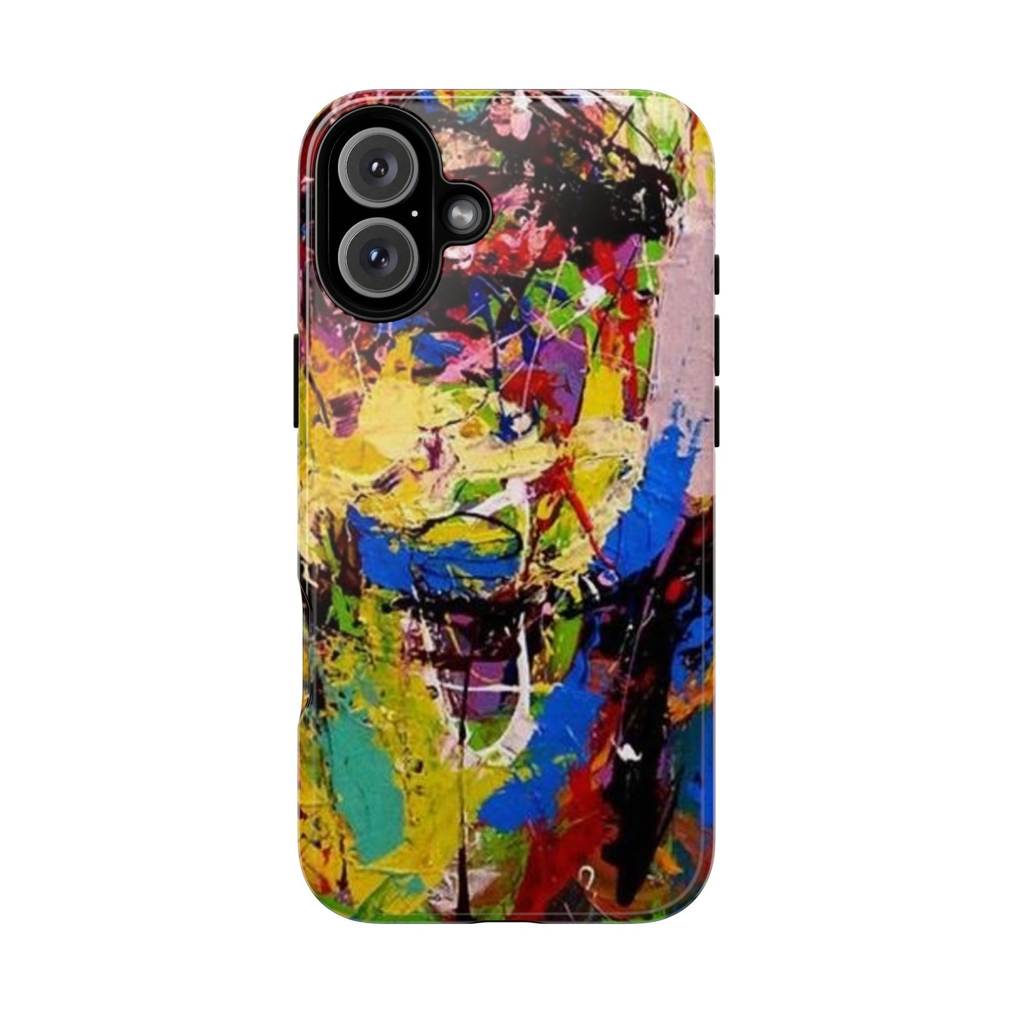 Vibrant Abstract Phone Case - Tough Cases for Bold Individuals