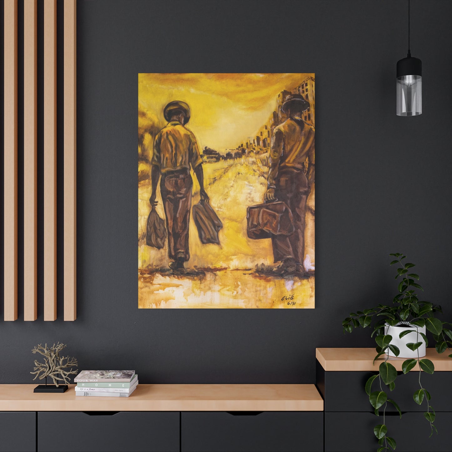 Going Home - Matte Canvas Print
