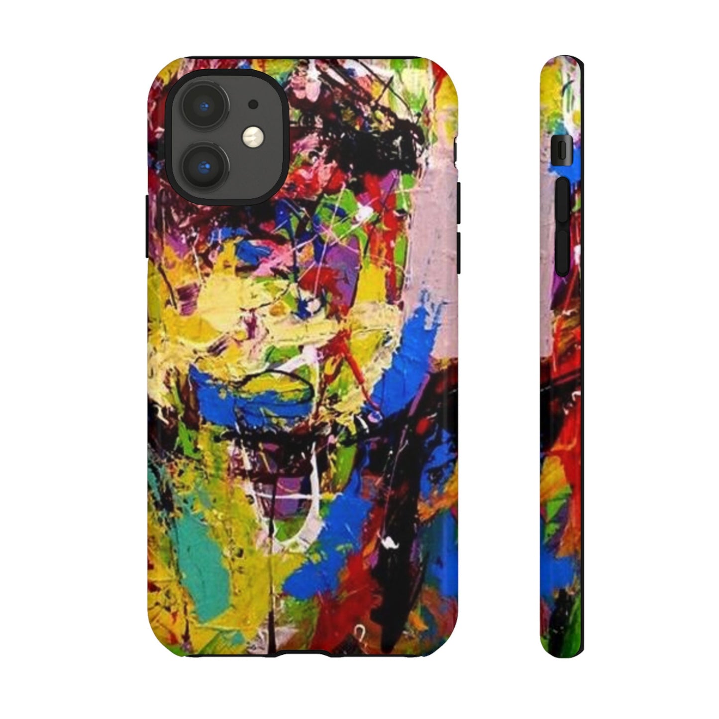 Vibrant Abstract Phone Case - Tough Cases for Bold Individuals