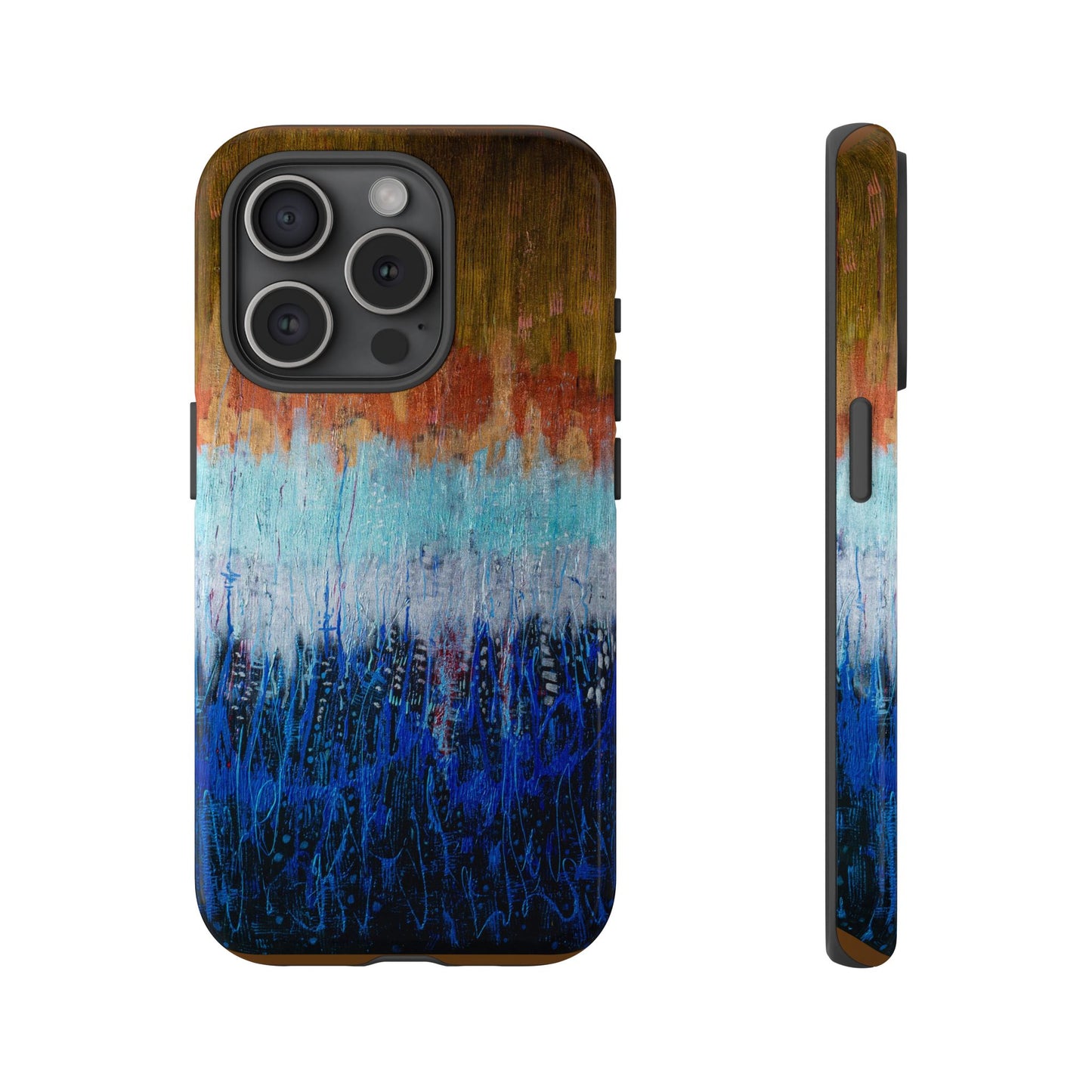 Artistic Tough iPhone Case - Colorful Abstract Design