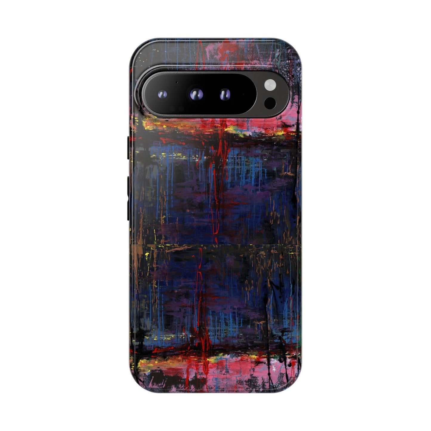 Artistic Tough Cases - Colorful Abstract Phone Case for Creative Souls- Illumination Image