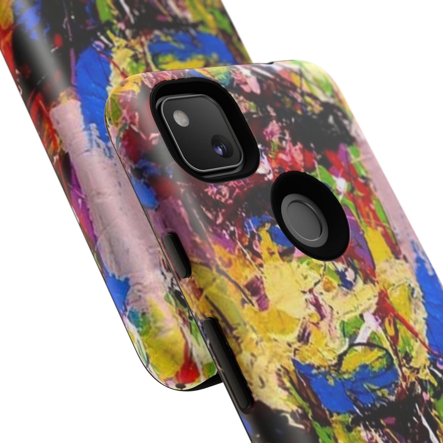 Vibrant Abstract Phone Case - Tough Cases for Bold Individuals