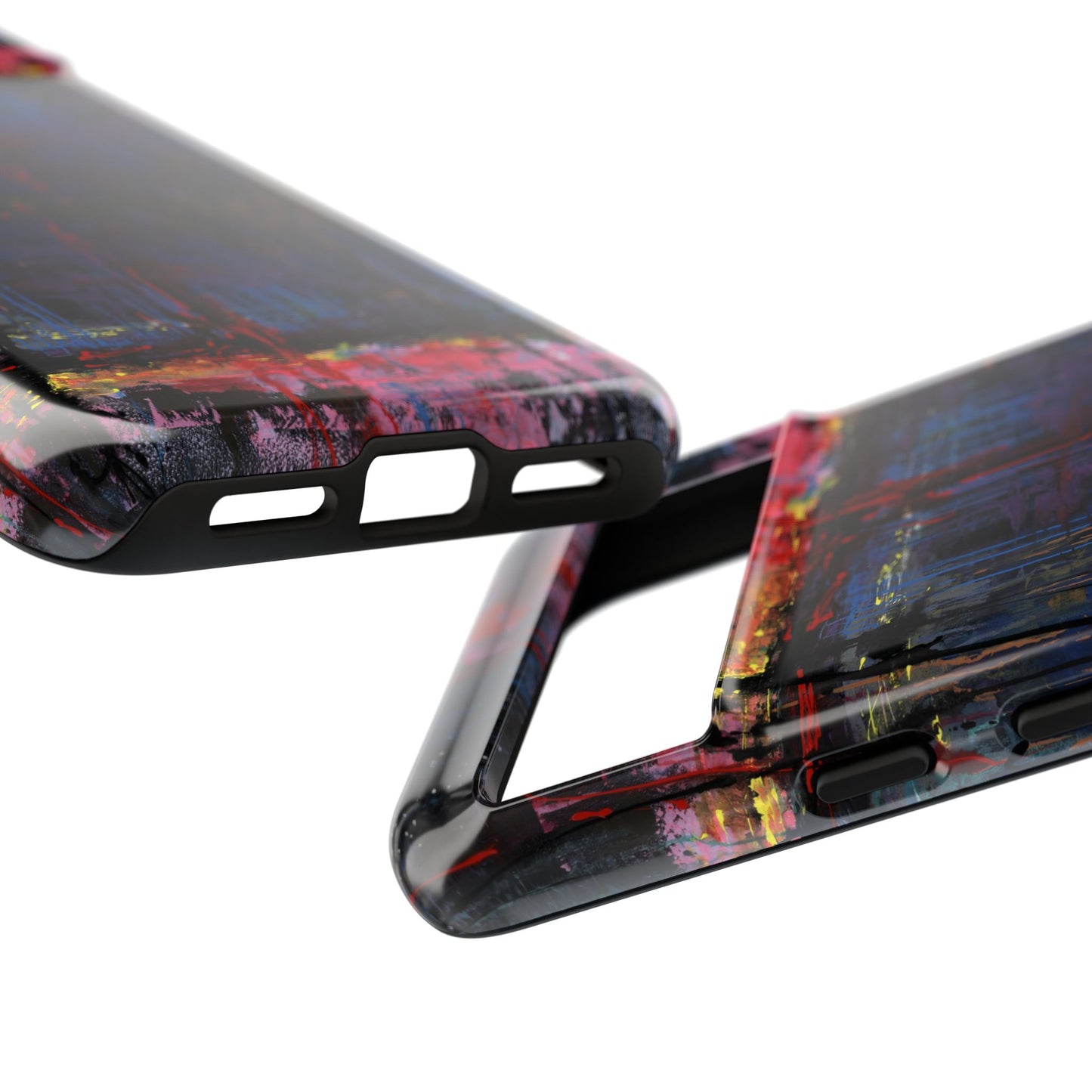 Artistic Tough Cases - Colorful Abstract Phone Case for Creative Souls- Illumination Image
