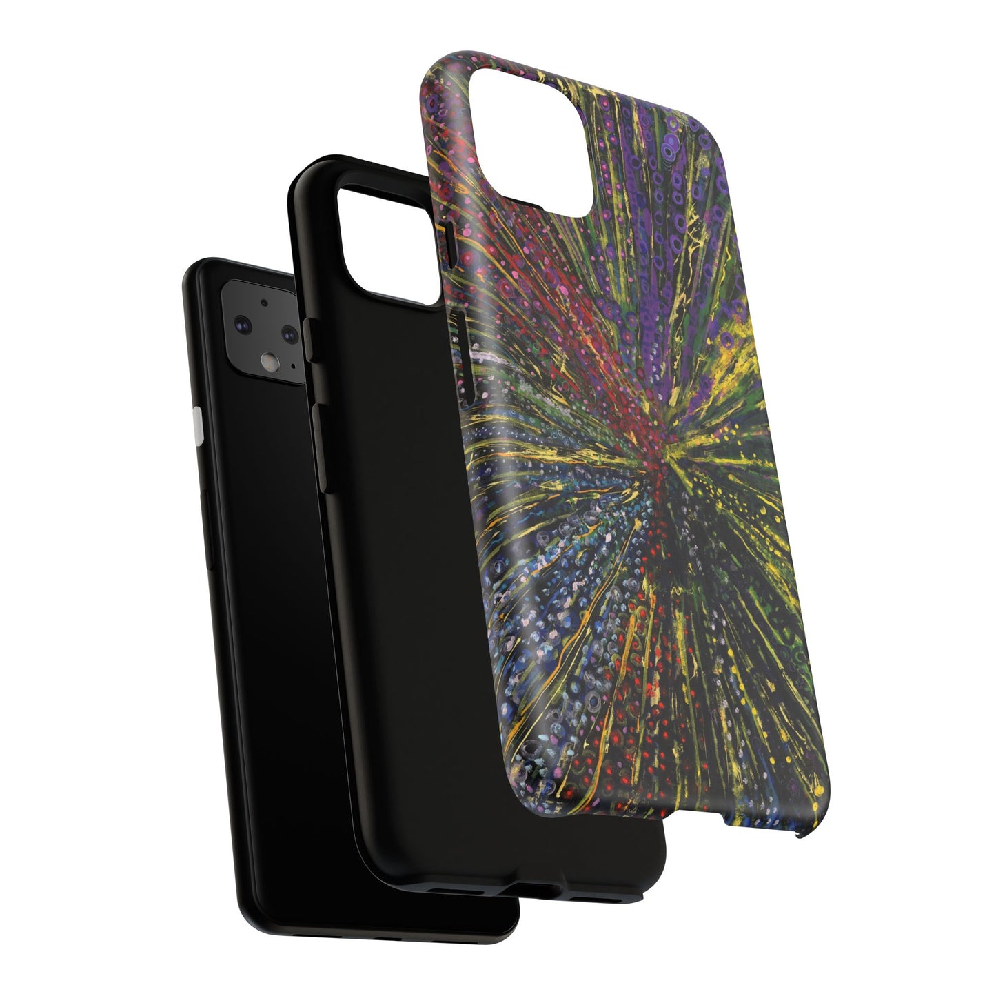Stylish Abstract Phone Case for Trendsetters - The Last Dance Image