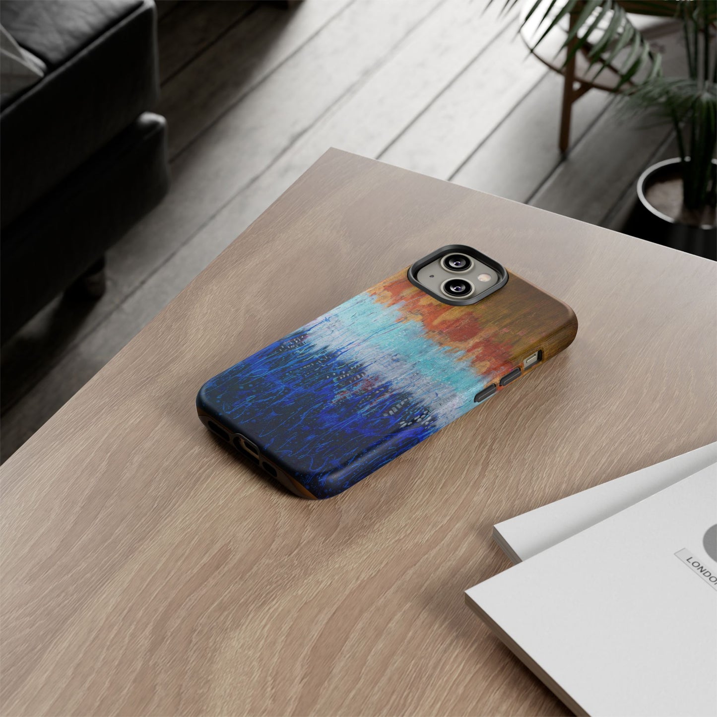 Artistic Tough iPhone Case - Colorful Abstract Design