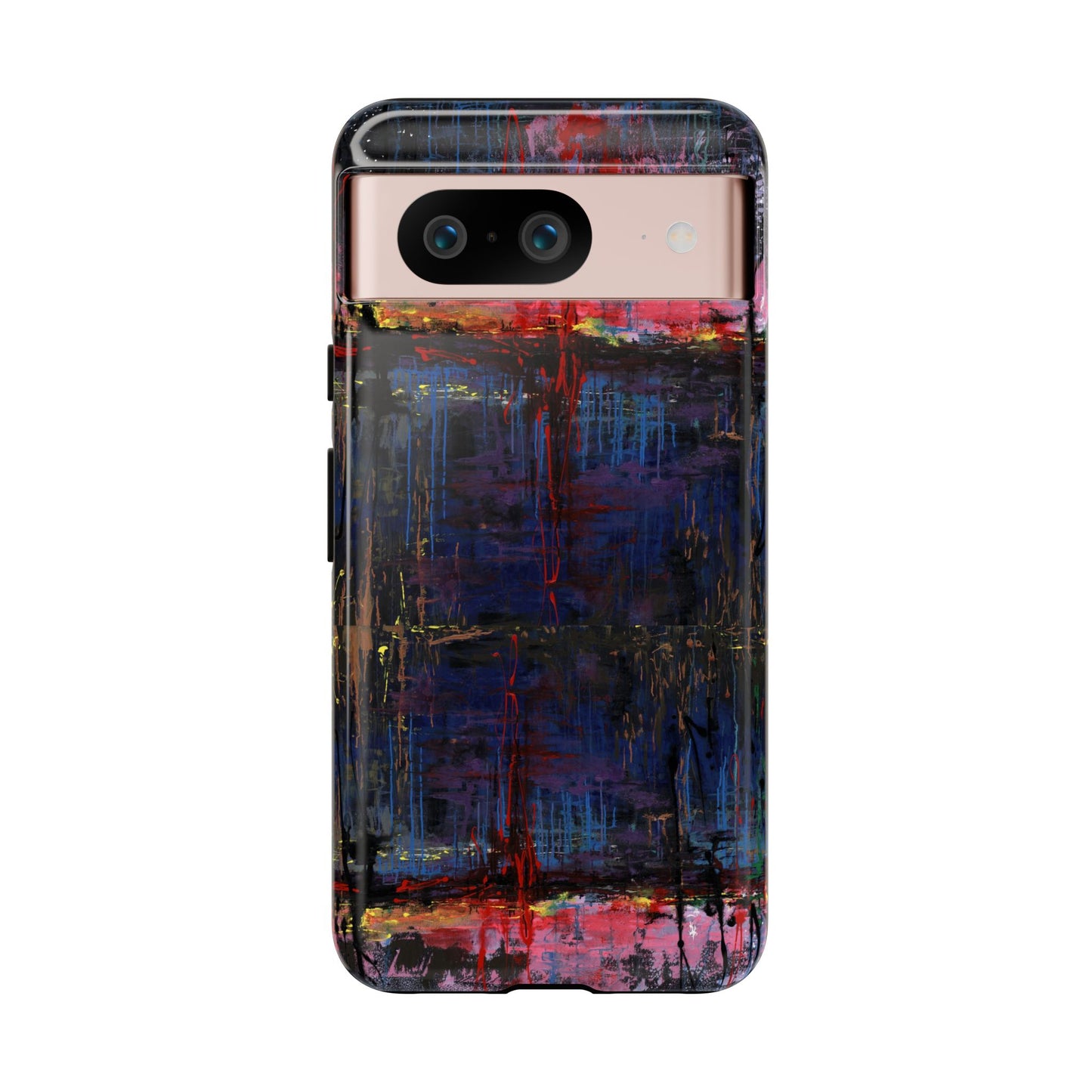 Artistic Tough Cases - Colorful Abstract Phone Case for Creative Souls- Illumination Image