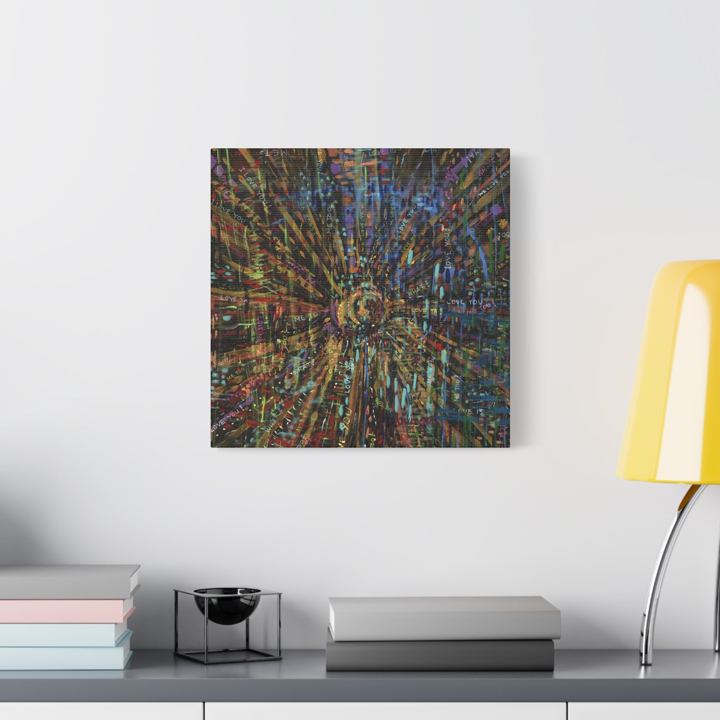 I Love You - Matte Canvas Print