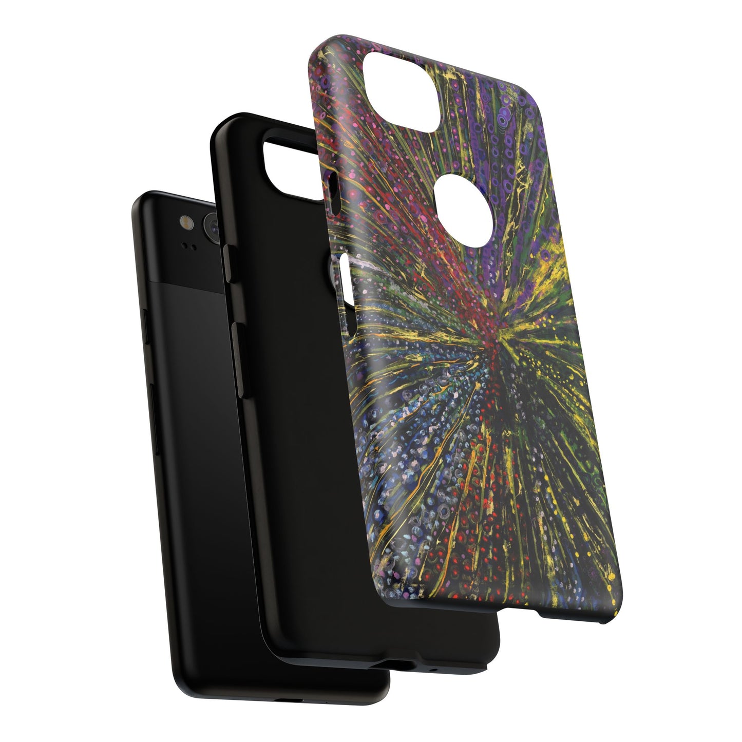 Stylish Abstract Phone Case for Trendsetters - The Last Dance Image