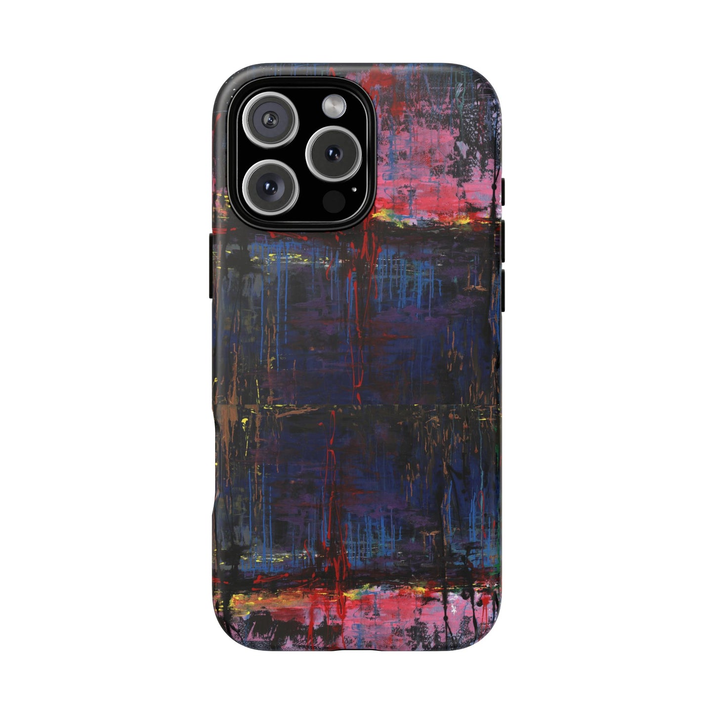 Artistic Tough Cases - Colorful Abstract Phone Case for Creative Souls- Illumination Image