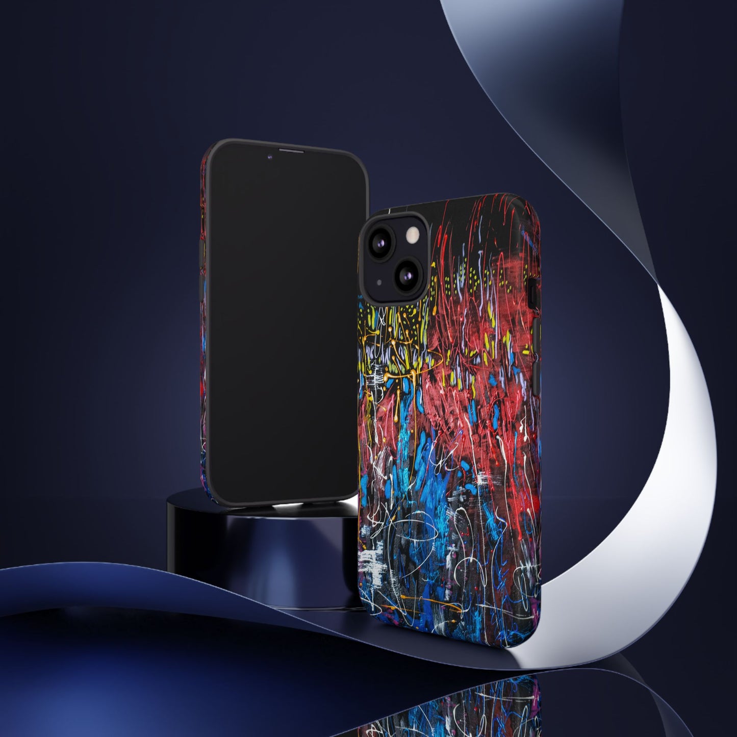Vibrant Tough Case-Passion of Life Image- Artistic Phone Cover for Bold Personalities