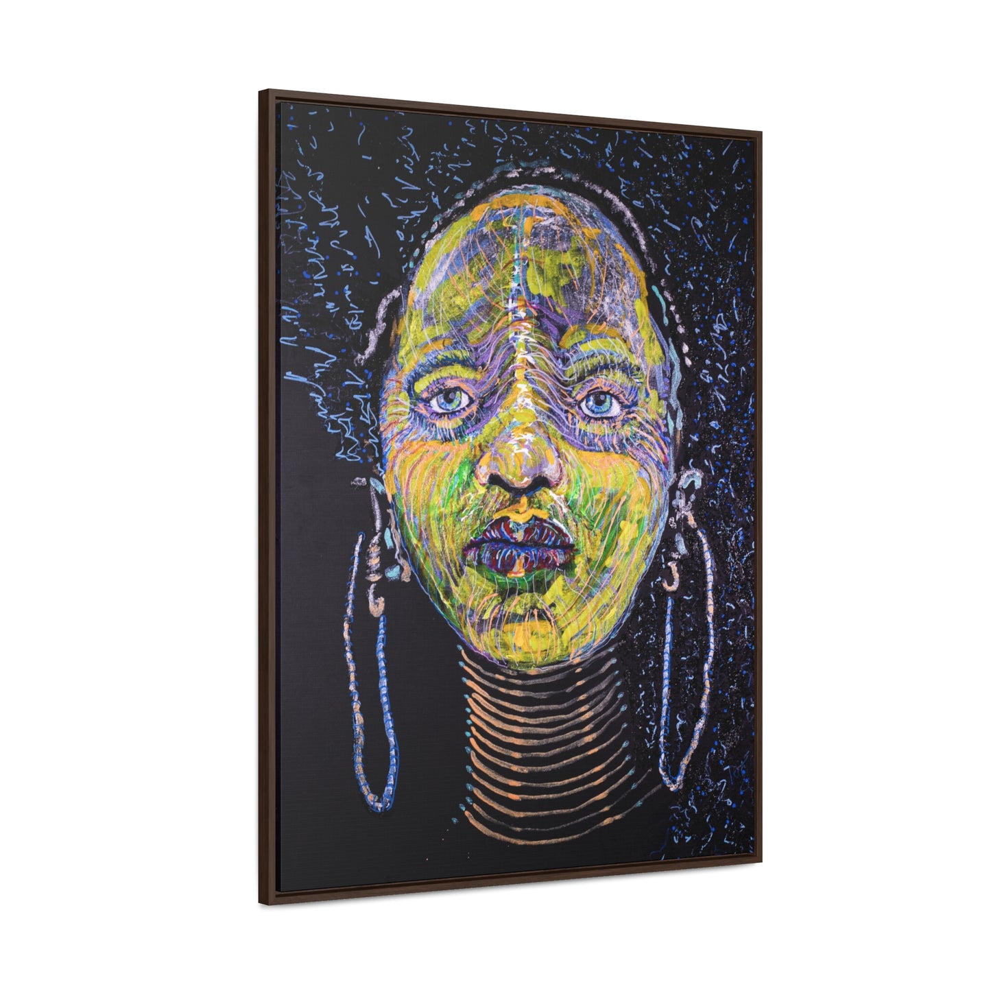 Native Daughter - Framed Canvas Print