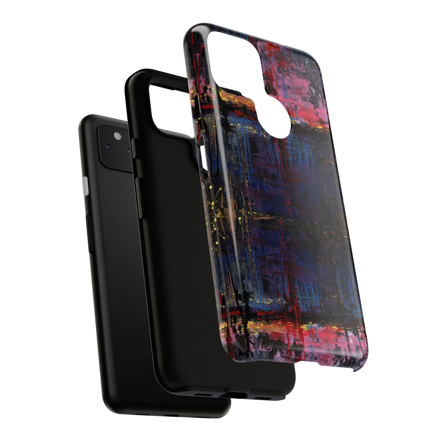 Artistic Tough Cases - Colorful Abstract Phone Case for Creative Souls- Illumination Image