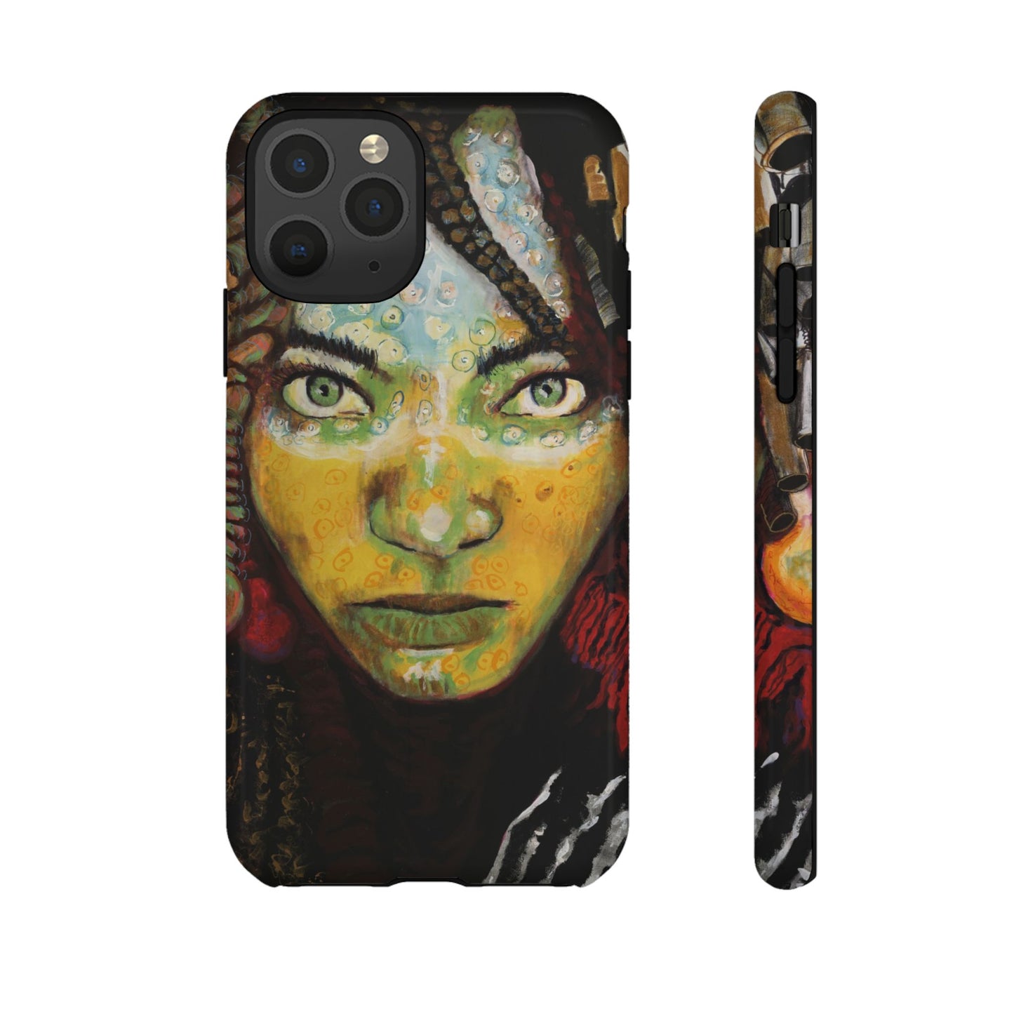 Artistic Tough Case - Unique Design for Bold Personalities- From Africa to America the Sisters Image