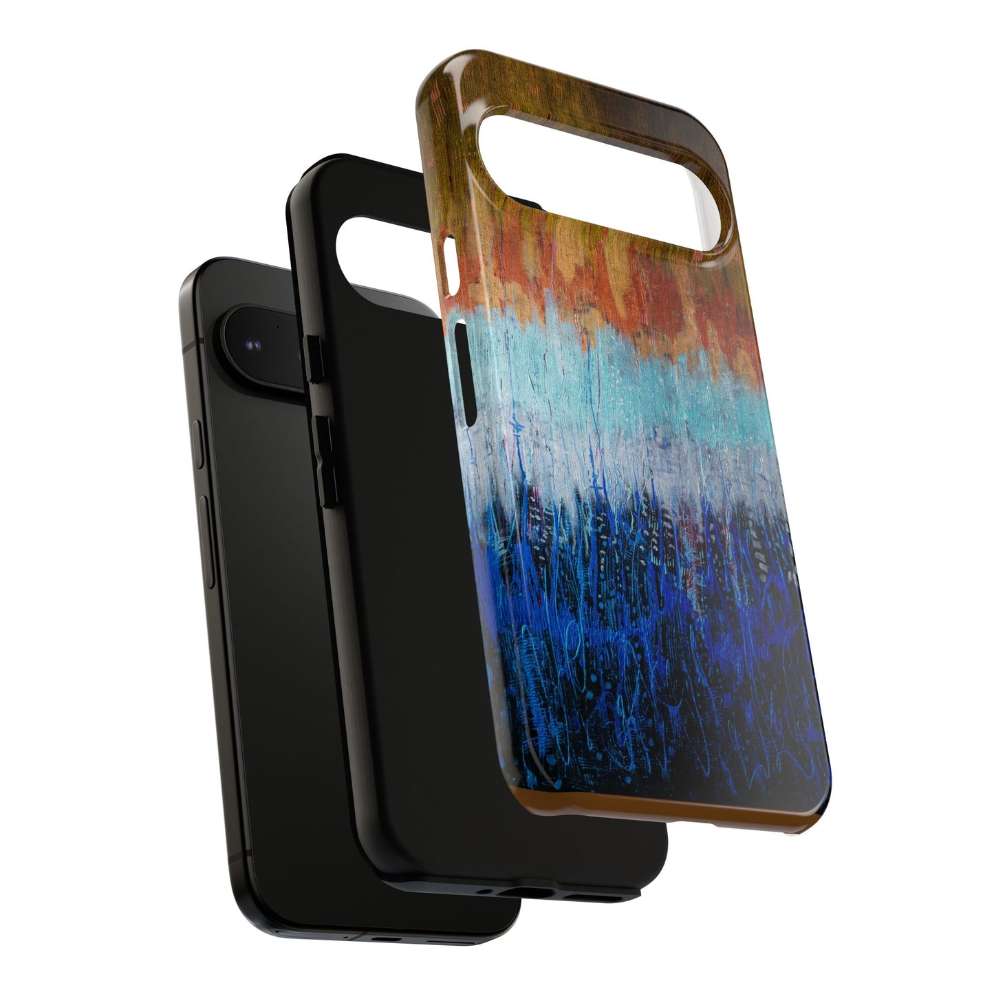 Artistic Tough iPhone Case - Colorful Abstract Design