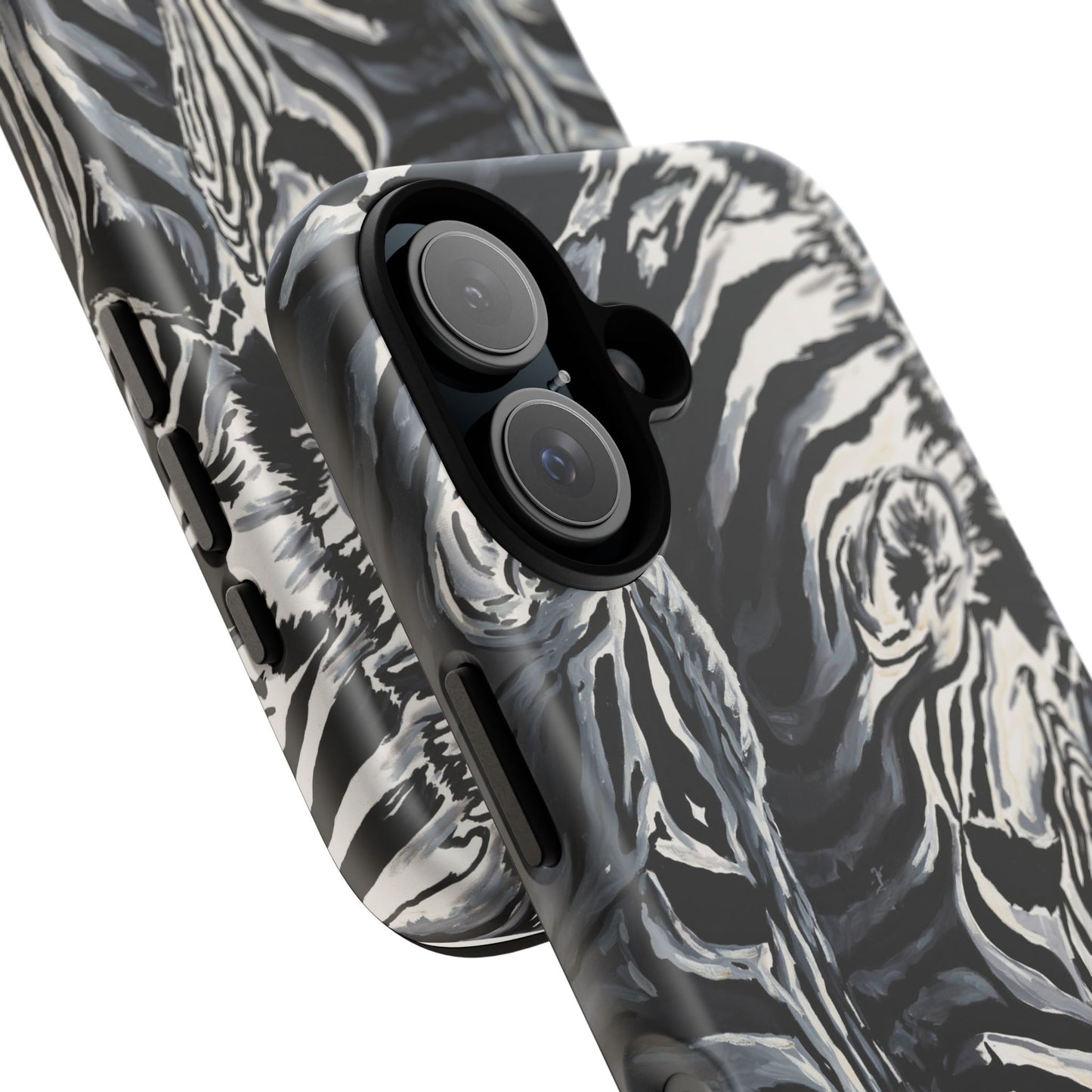 Artistic Zebra Print Phone Case -Tough Cases- Baby Zebras Image