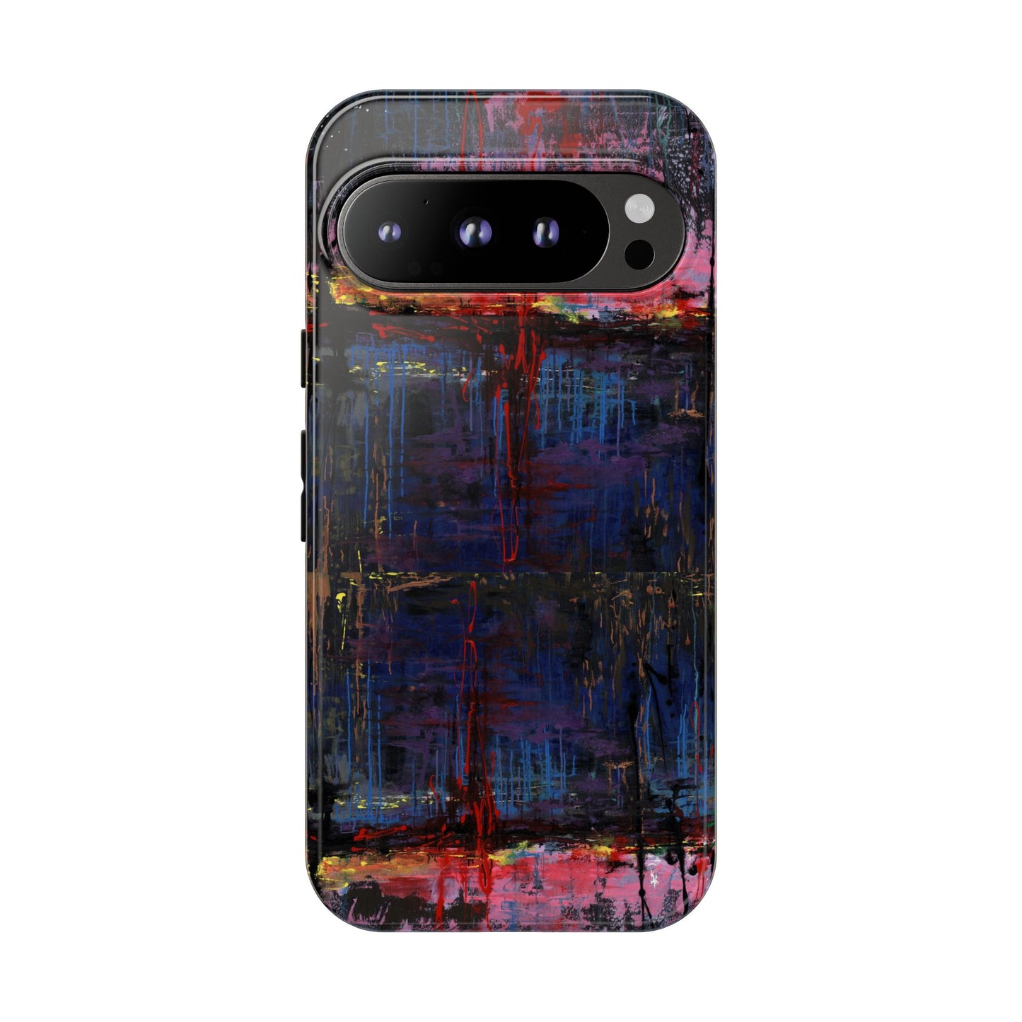 Artistic Tough Cases - Colorful Abstract Phone Case for Creative Souls- Illumination Image