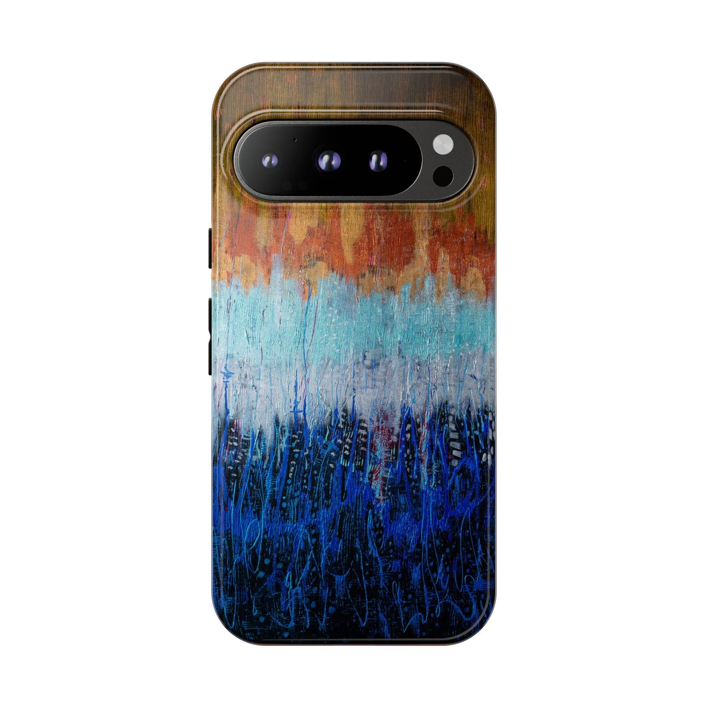 Artistic Tough iPhone Case - Colorful Abstract Design