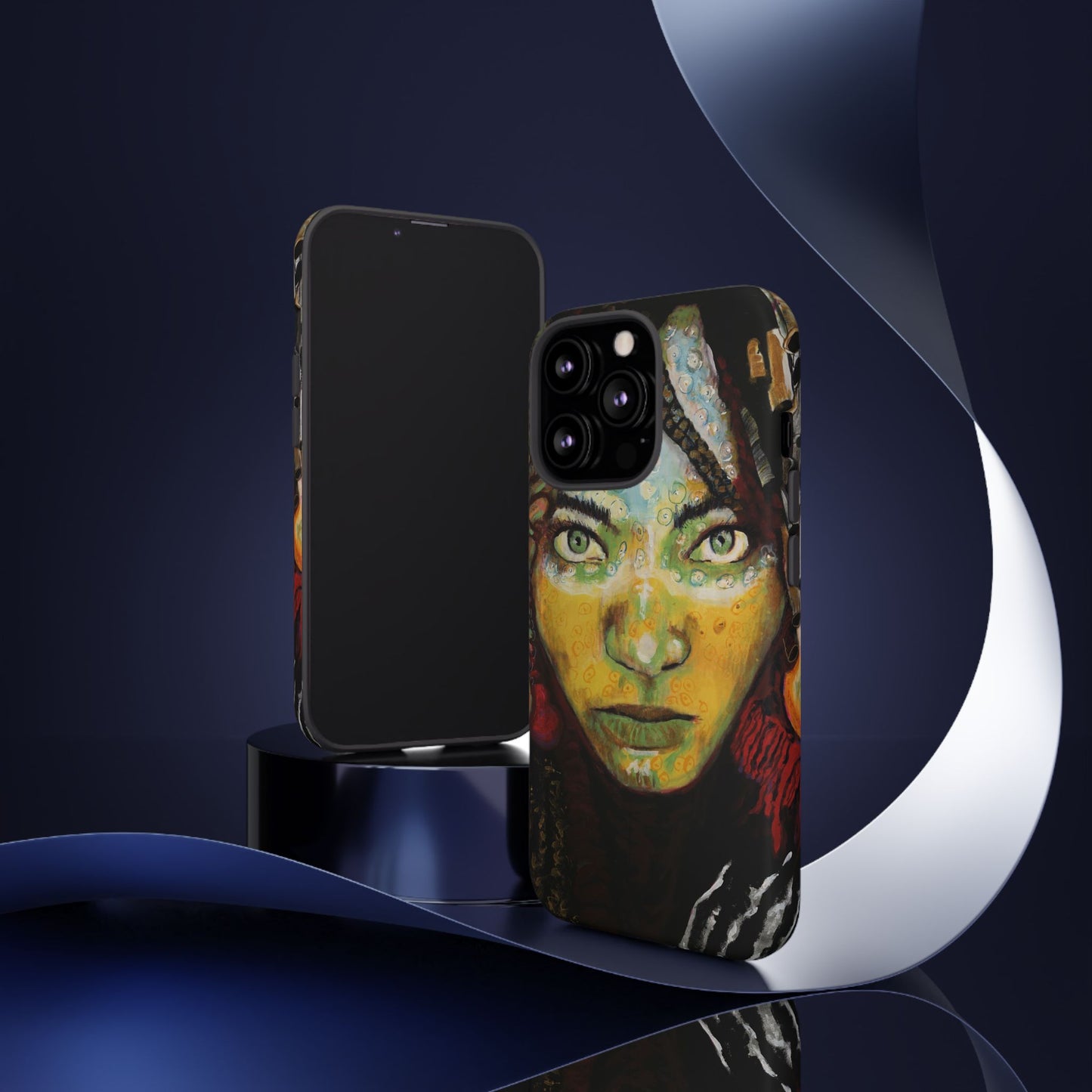 Artistic Tough Case - Unique Design for Bold Personalities- From Africa to America the Sisters Image