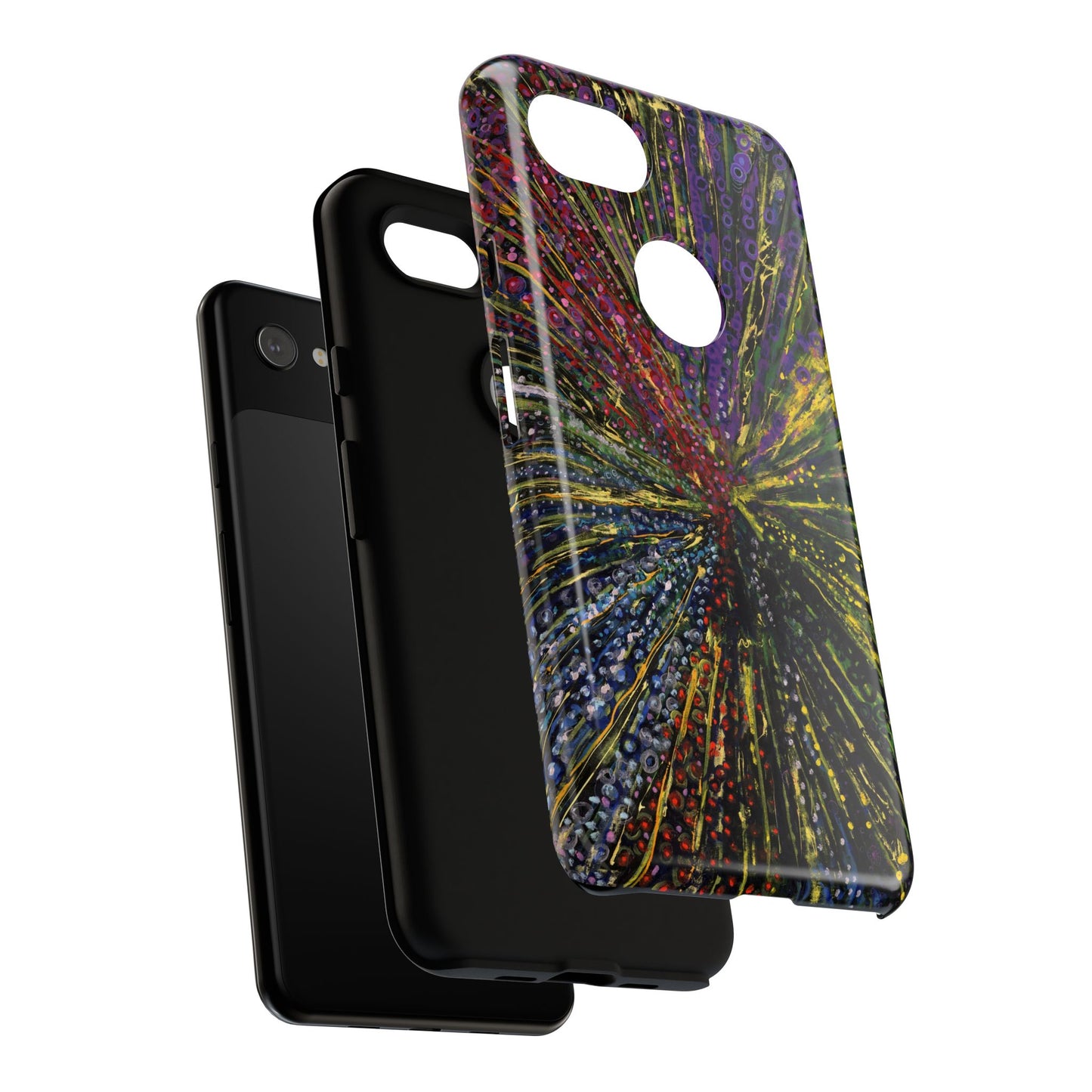 Stylish Abstract Phone Case for Trendsetters - The Last Dance Image