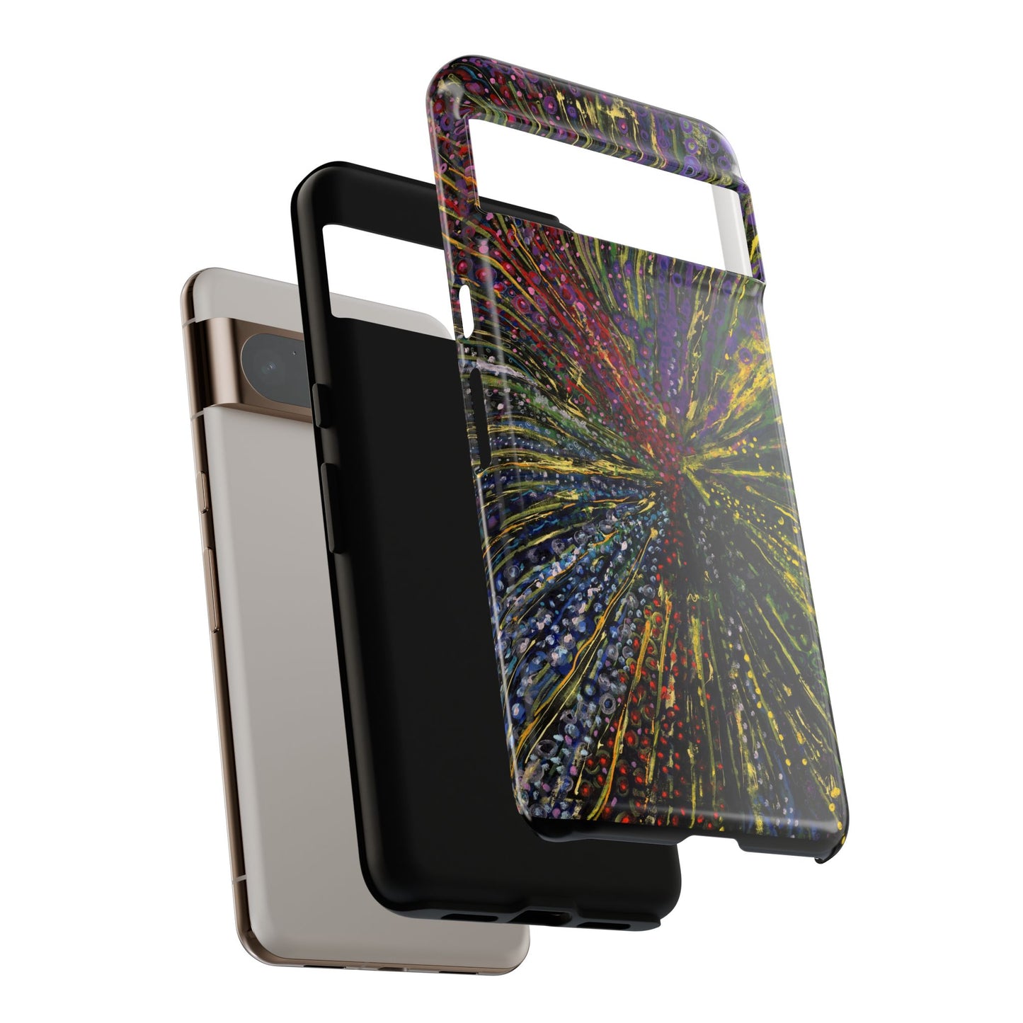 Stylish Abstract Phone Case for Trendsetters - The Last Dance Image