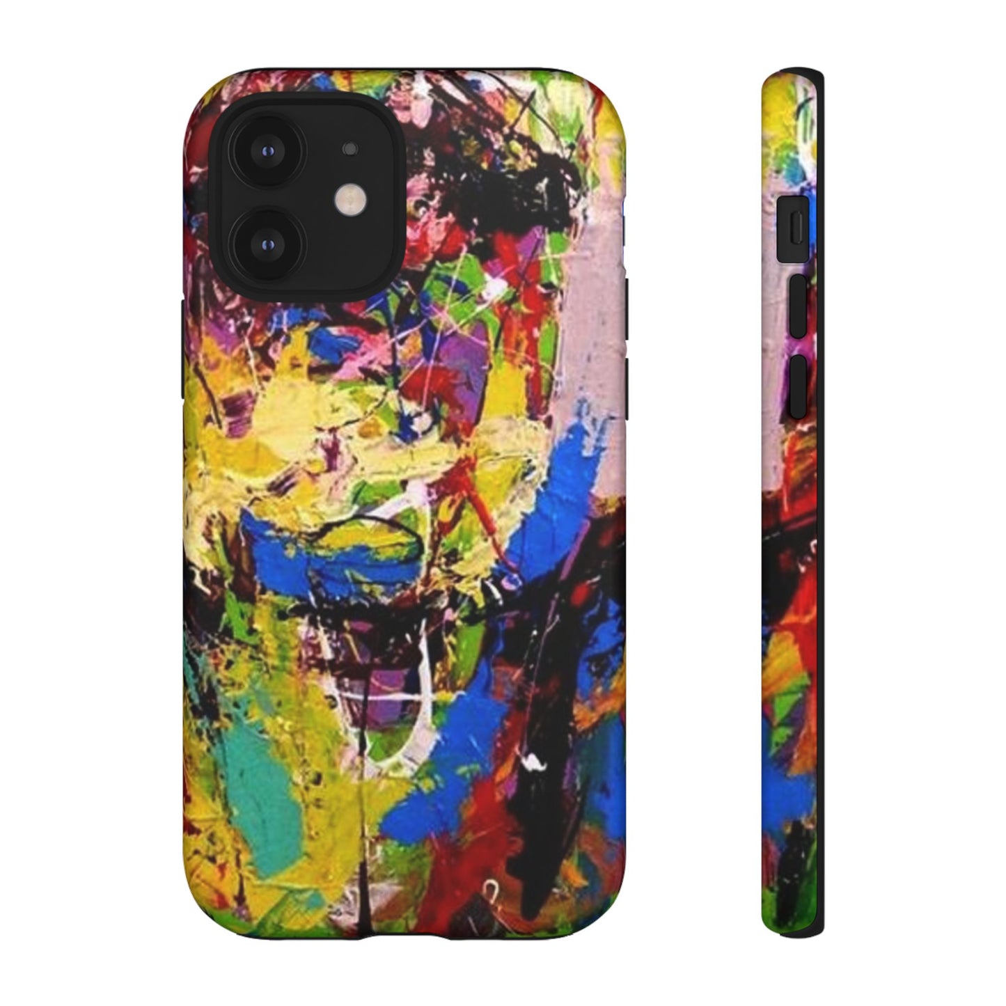 Vibrant Abstract Phone Case - Tough Cases for Bold Individuals