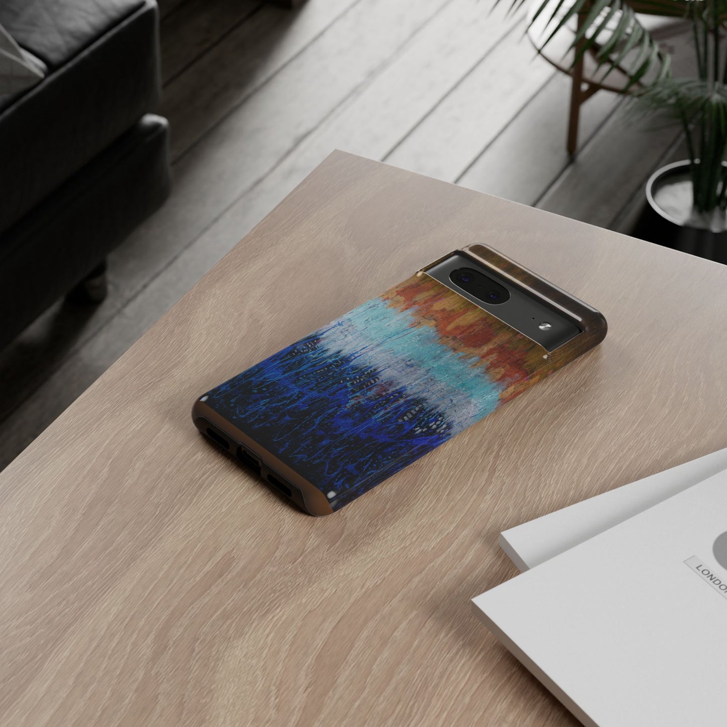 Artistic Tough iPhone Case - Colorful Abstract Design