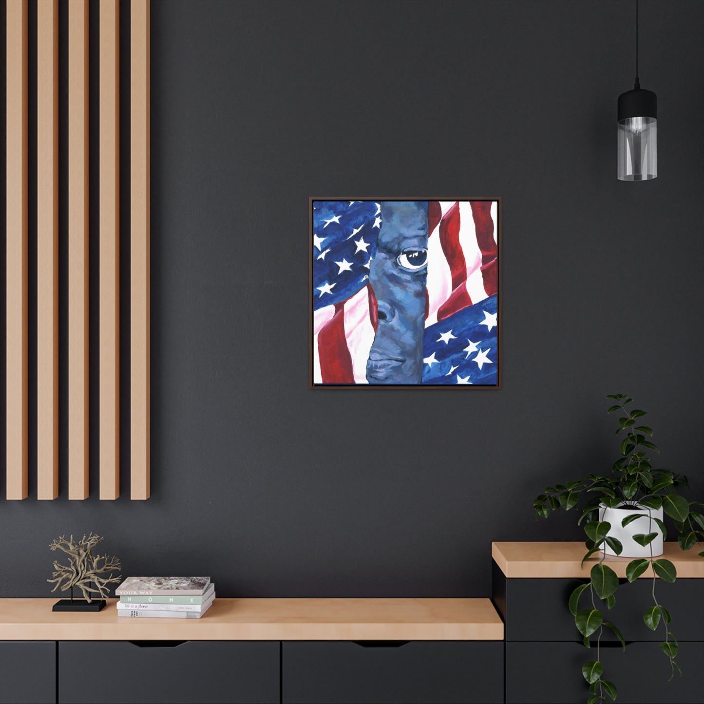 I See You - Framed Canvas Print