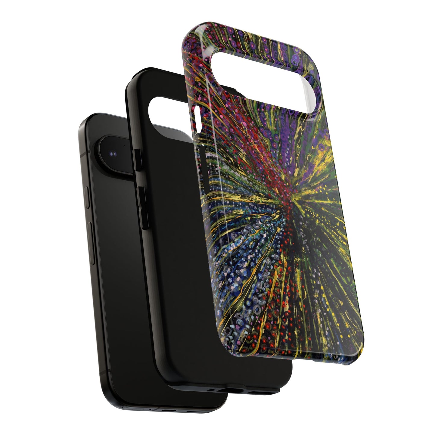 Stylish Abstract Phone Case for Trendsetters - The Last Dance Image