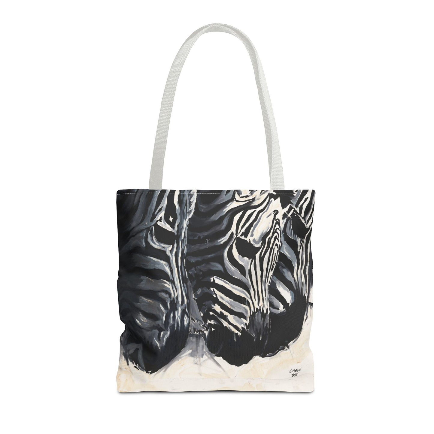 The Baby Zebras Image- Tote Bag