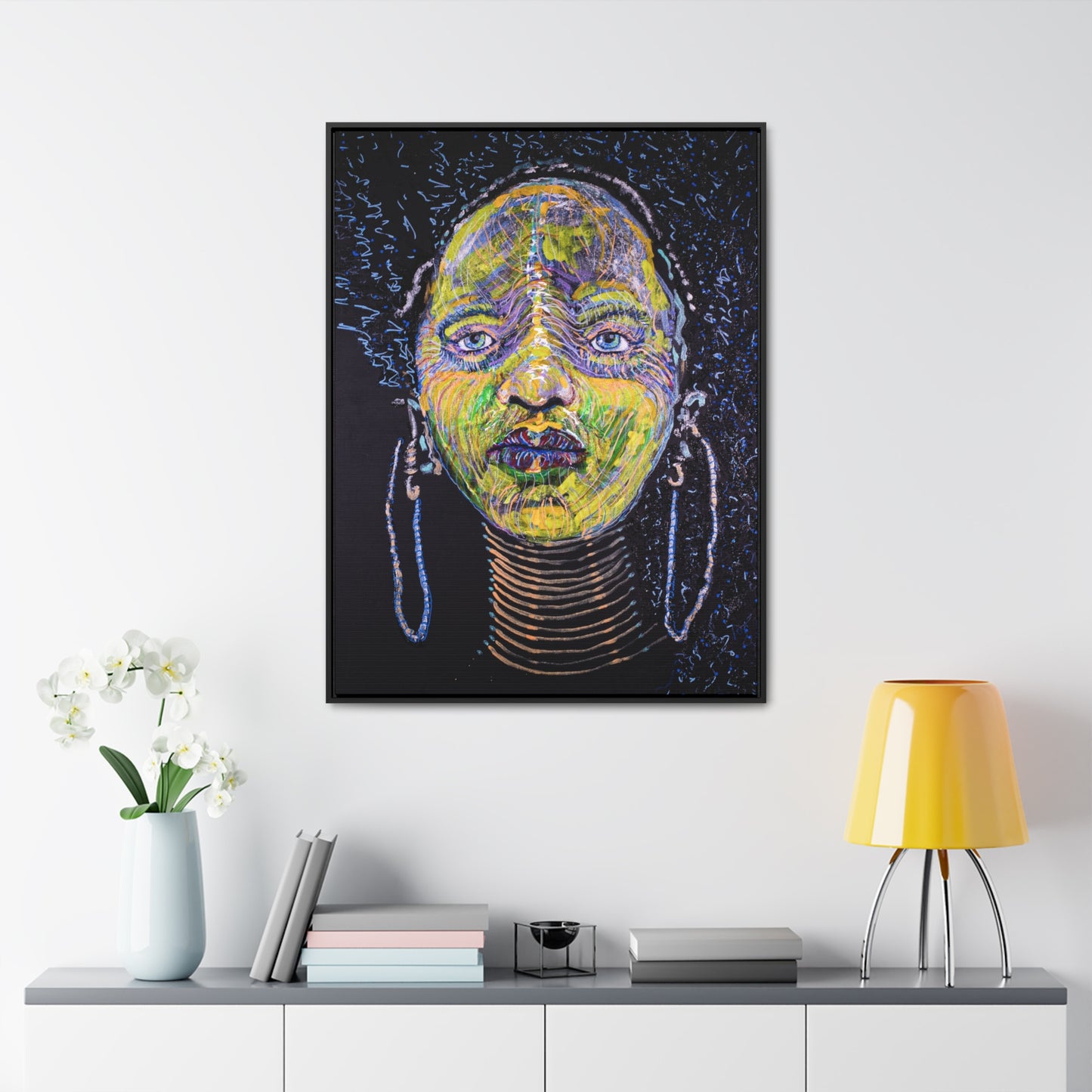 Native Daughter - Framed Canvas Print