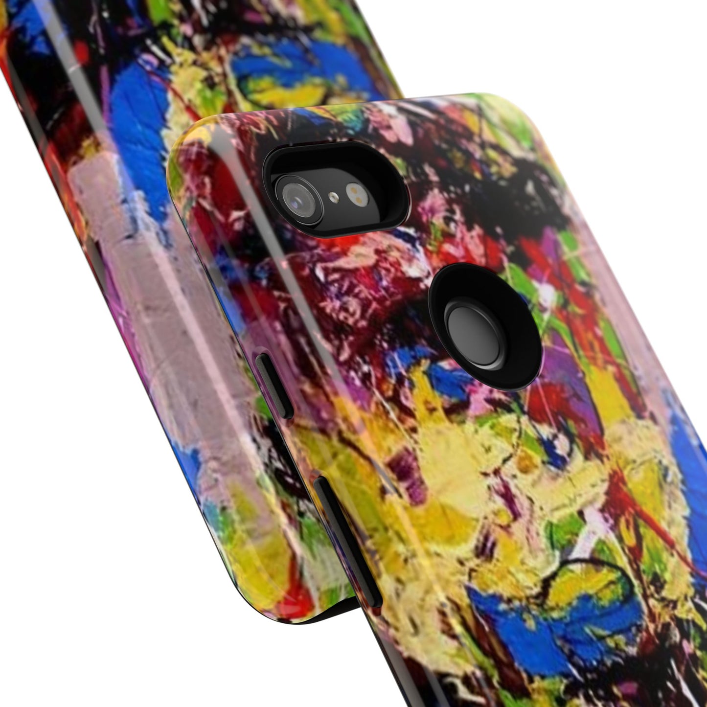 Vibrant Abstract Phone Case - Tough Cases for Bold Individuals