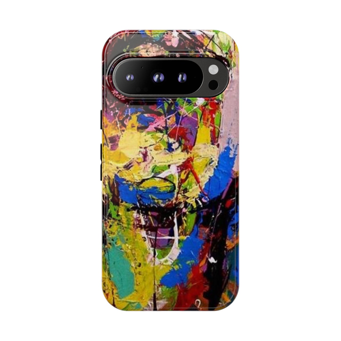 Vibrant Abstract Phone Case - Tough Cases for Bold Individuals
