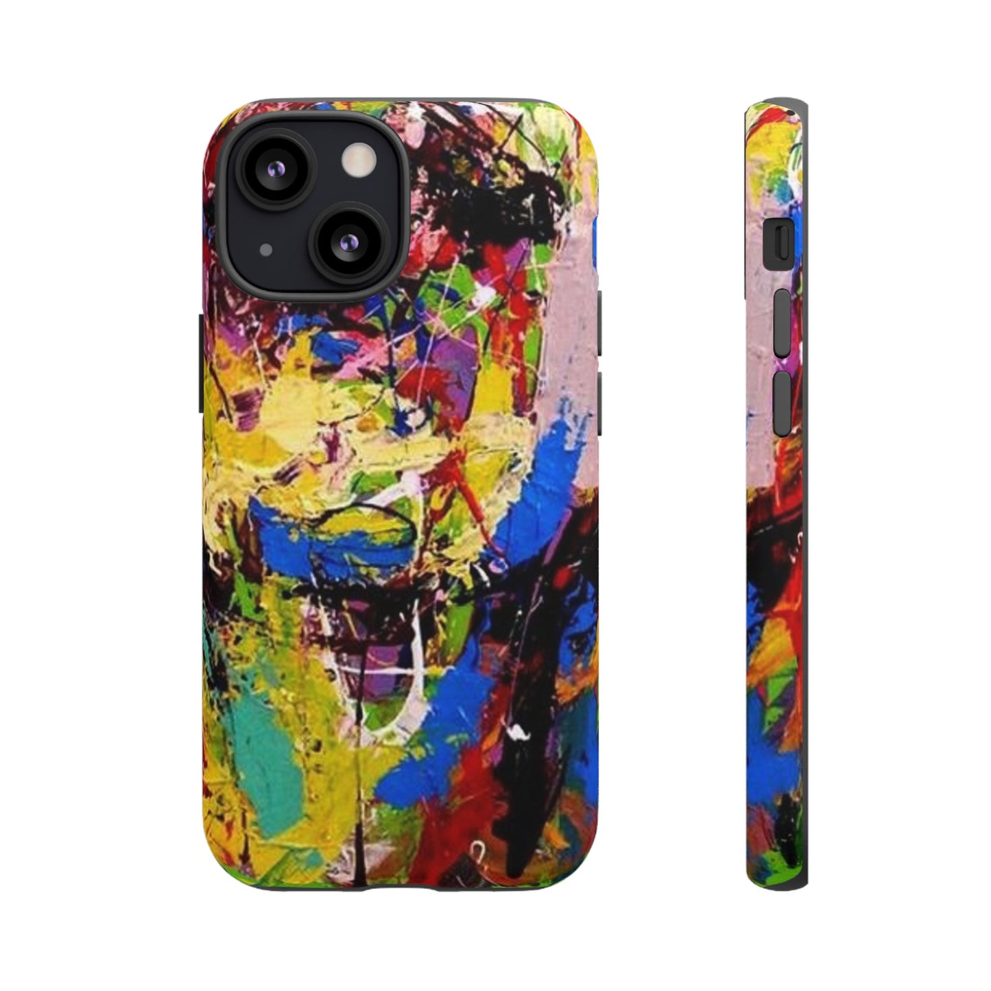 Vibrant Abstract Phone Case - Tough Cases for Bold Individuals