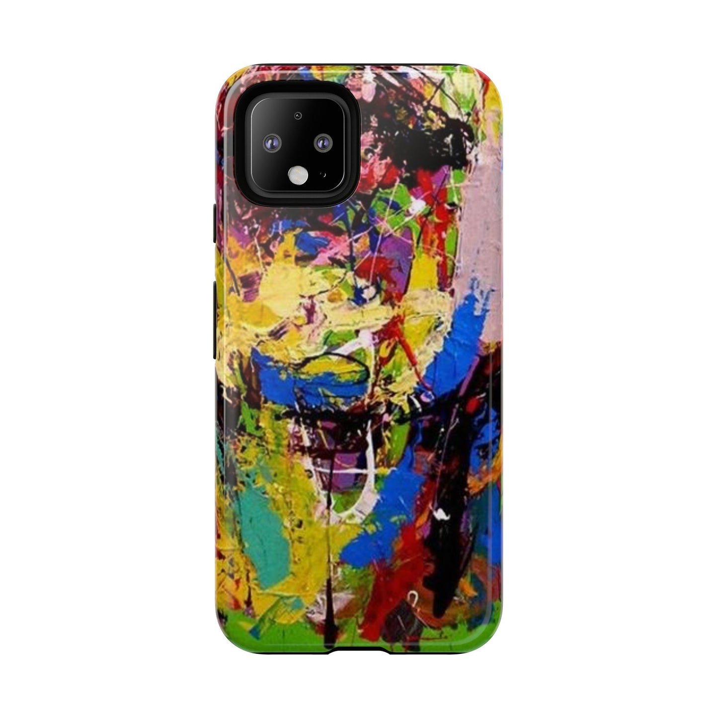 Vibrant Abstract Phone Case - Tough Cases for Bold Individuals