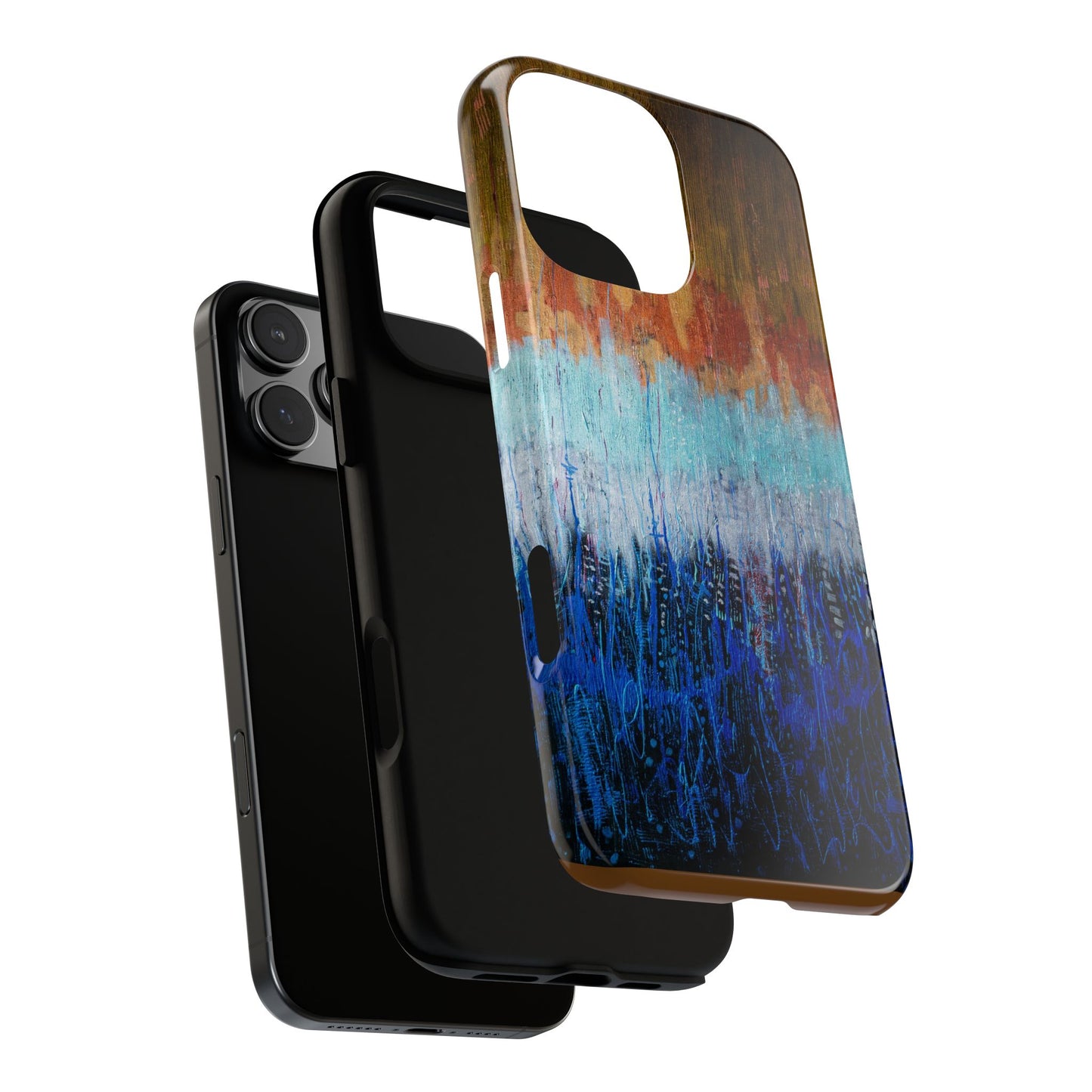 Artistic Tough iPhone Case - Colorful Abstract Design
