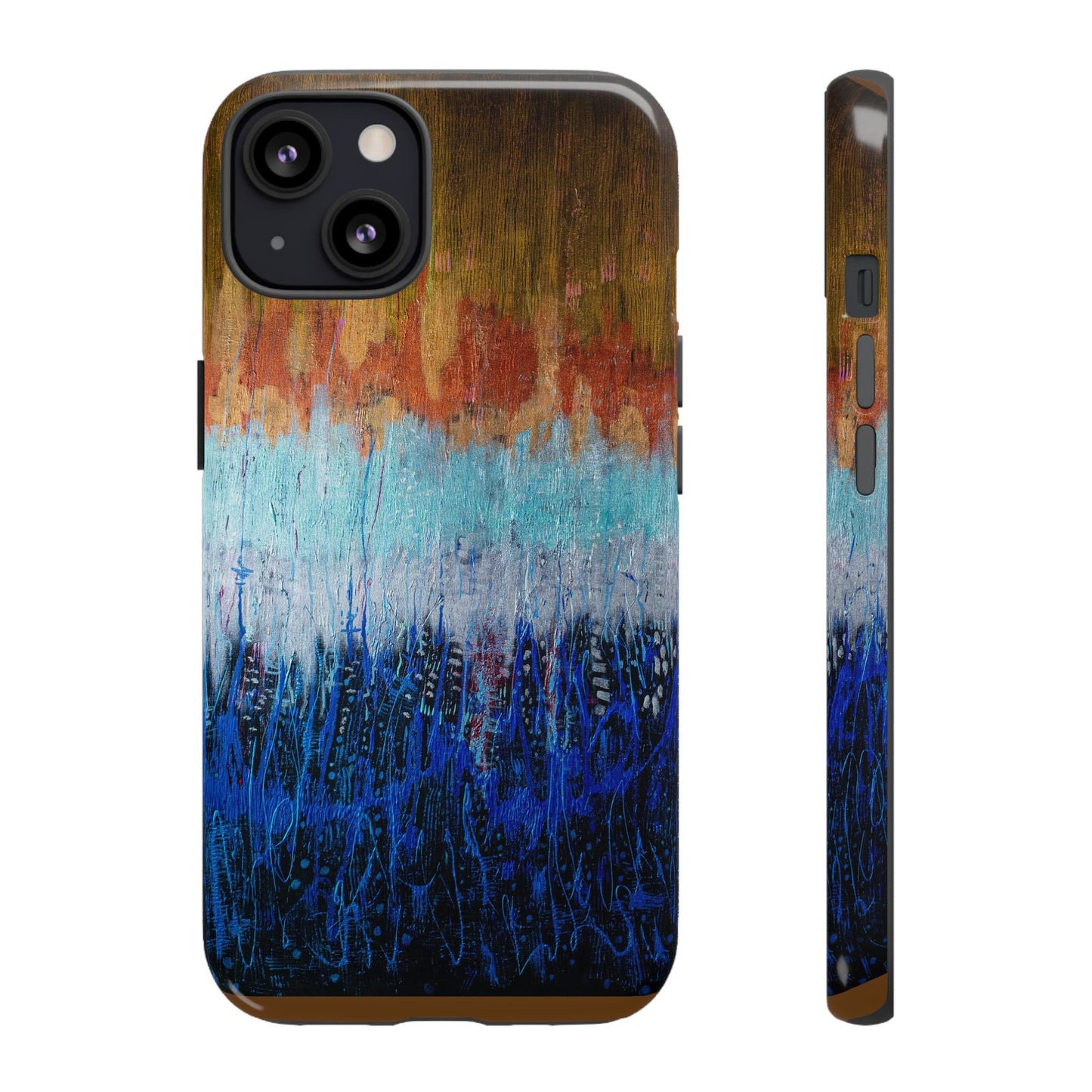 Artistic Tough iPhone Case - Colorful Abstract Design