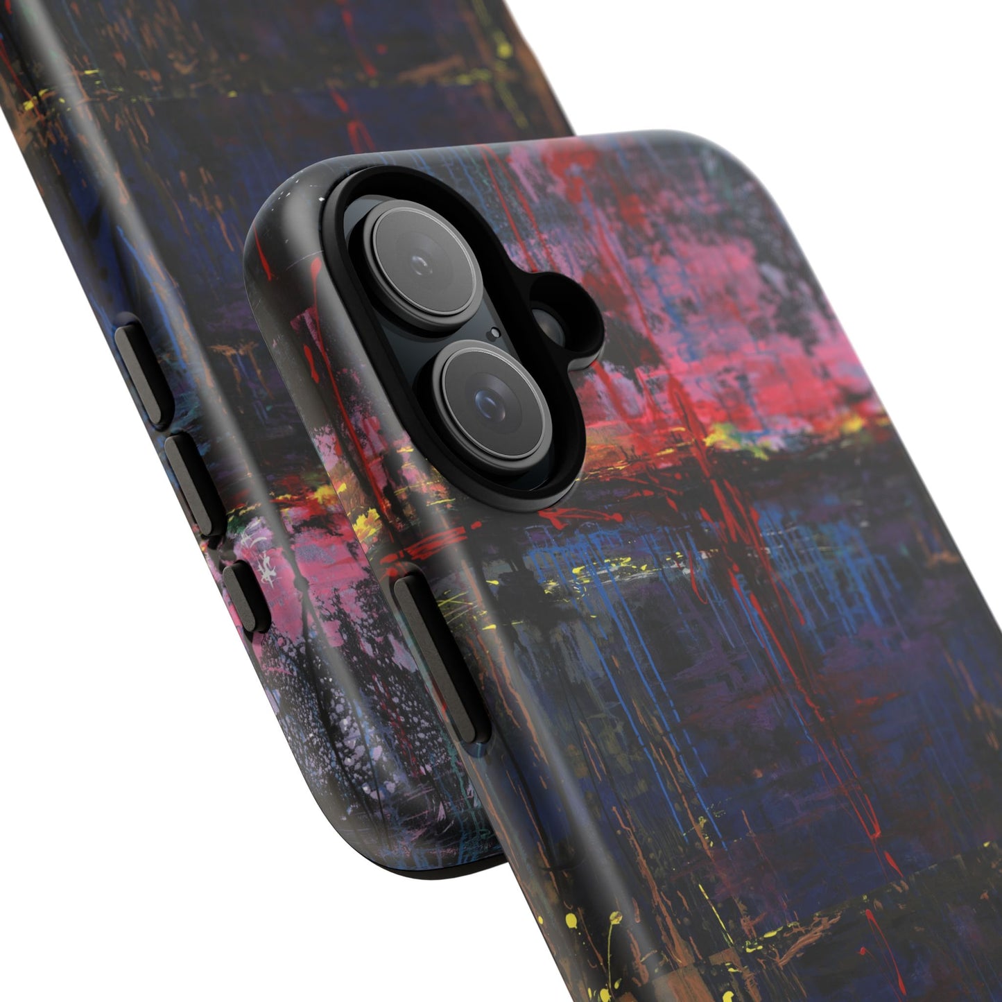 Artistic Tough Cases - Colorful Abstract Phone Case for Creative Souls- Illumination Image