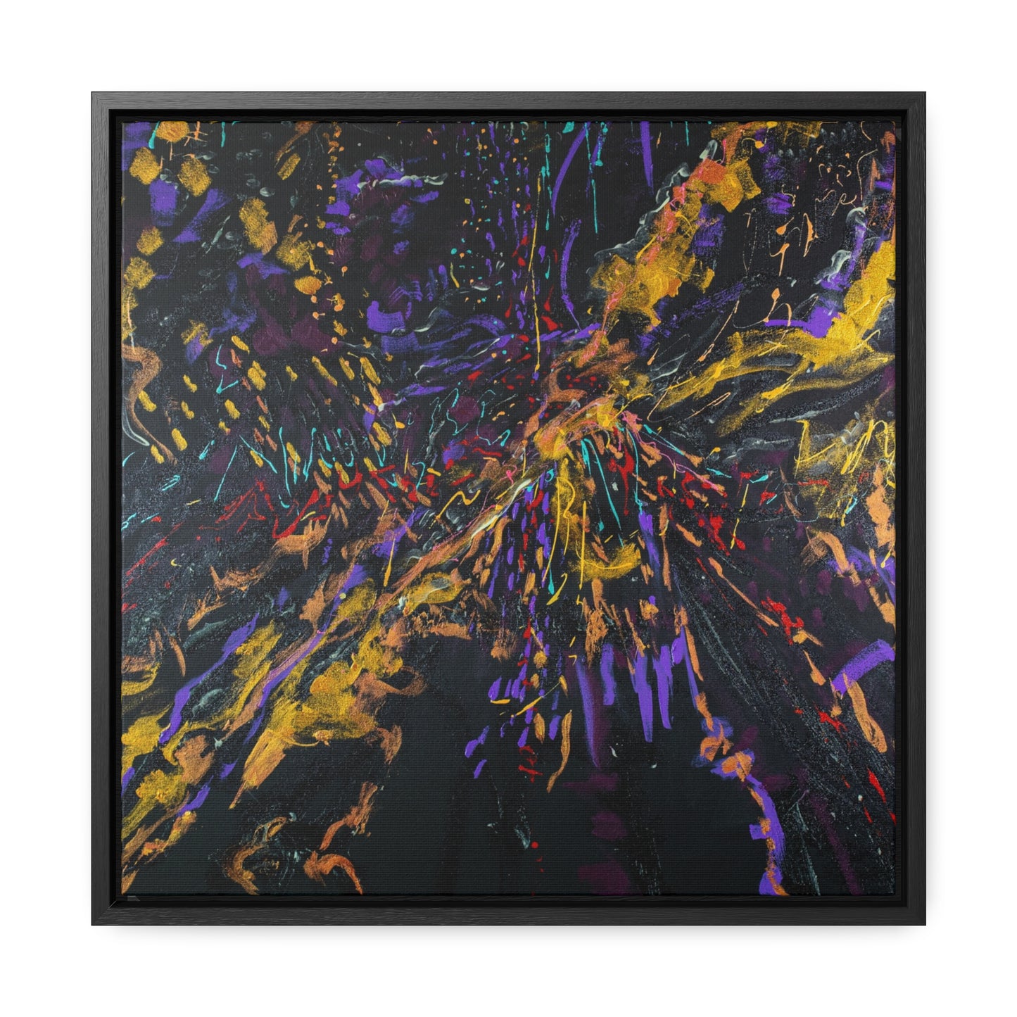 Brilliance of Spring - Framed Canvas Print