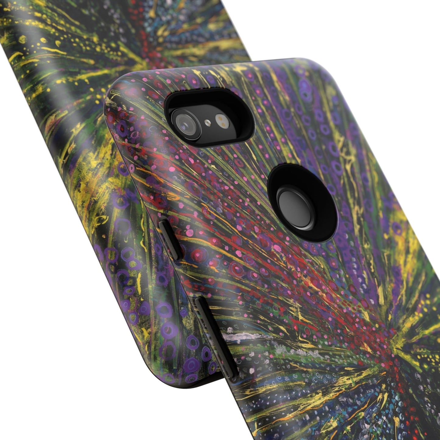 Stylish Abstract Phone Case for Trendsetters - The Last Dance Image