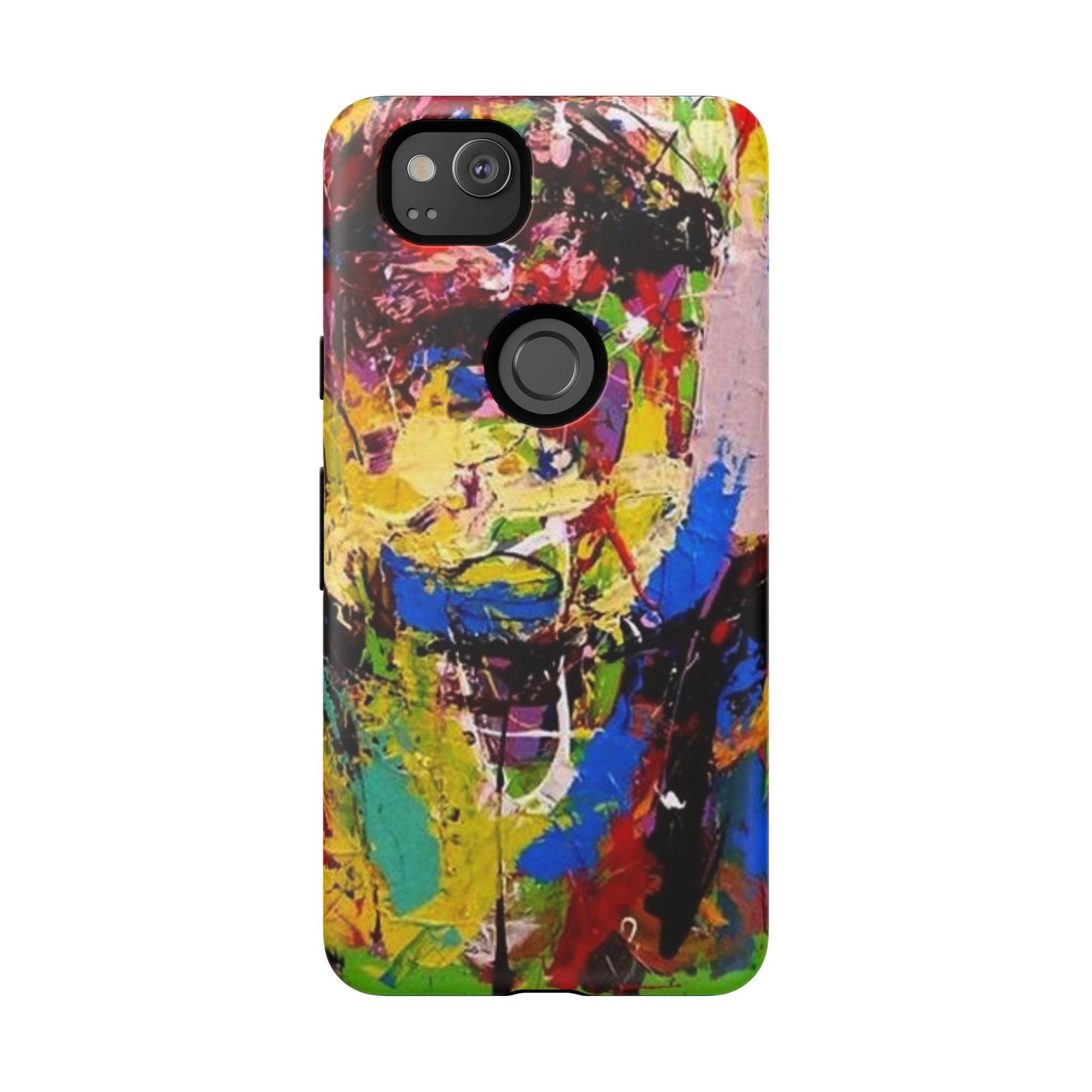 Vibrant Abstract Phone Case - Tough Cases for Bold Individuals