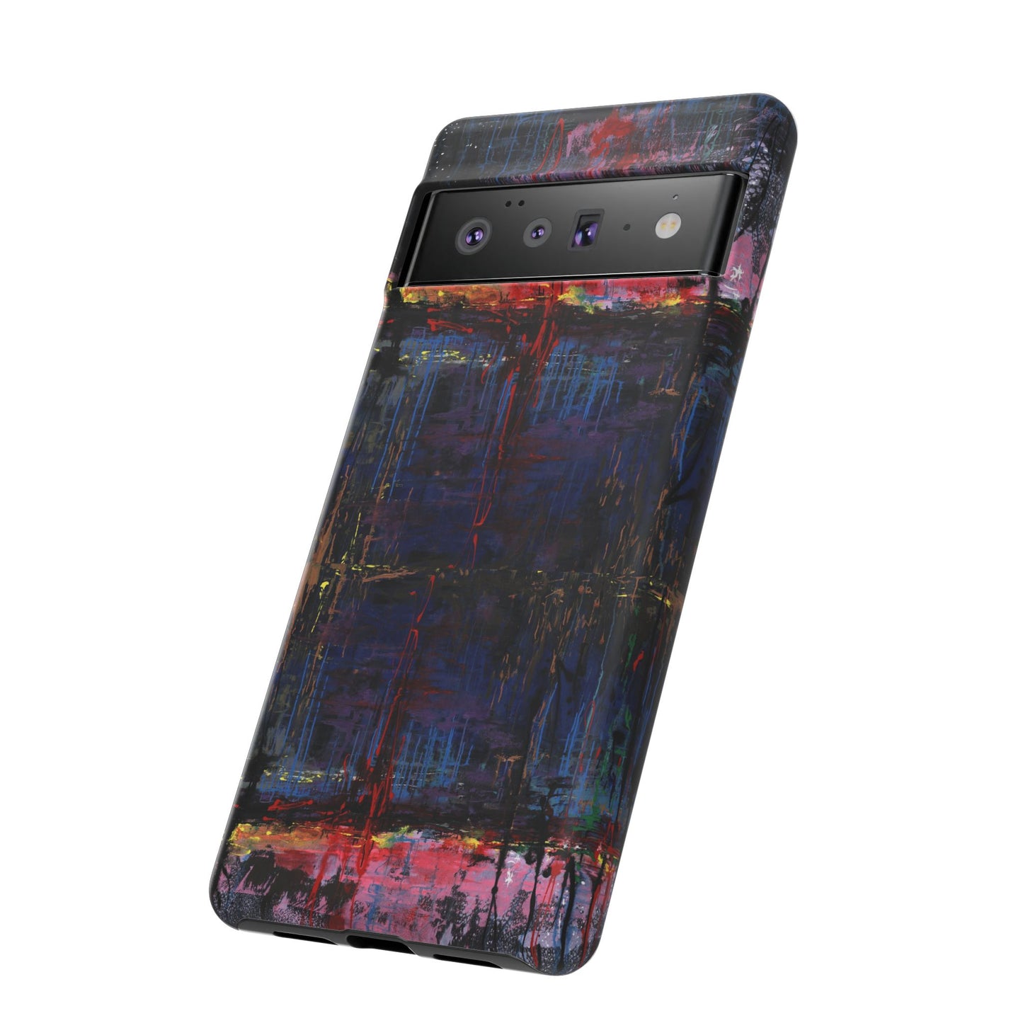 Artistic Tough Cases - Colorful Abstract Phone Case for Creative Souls- Illumination Image